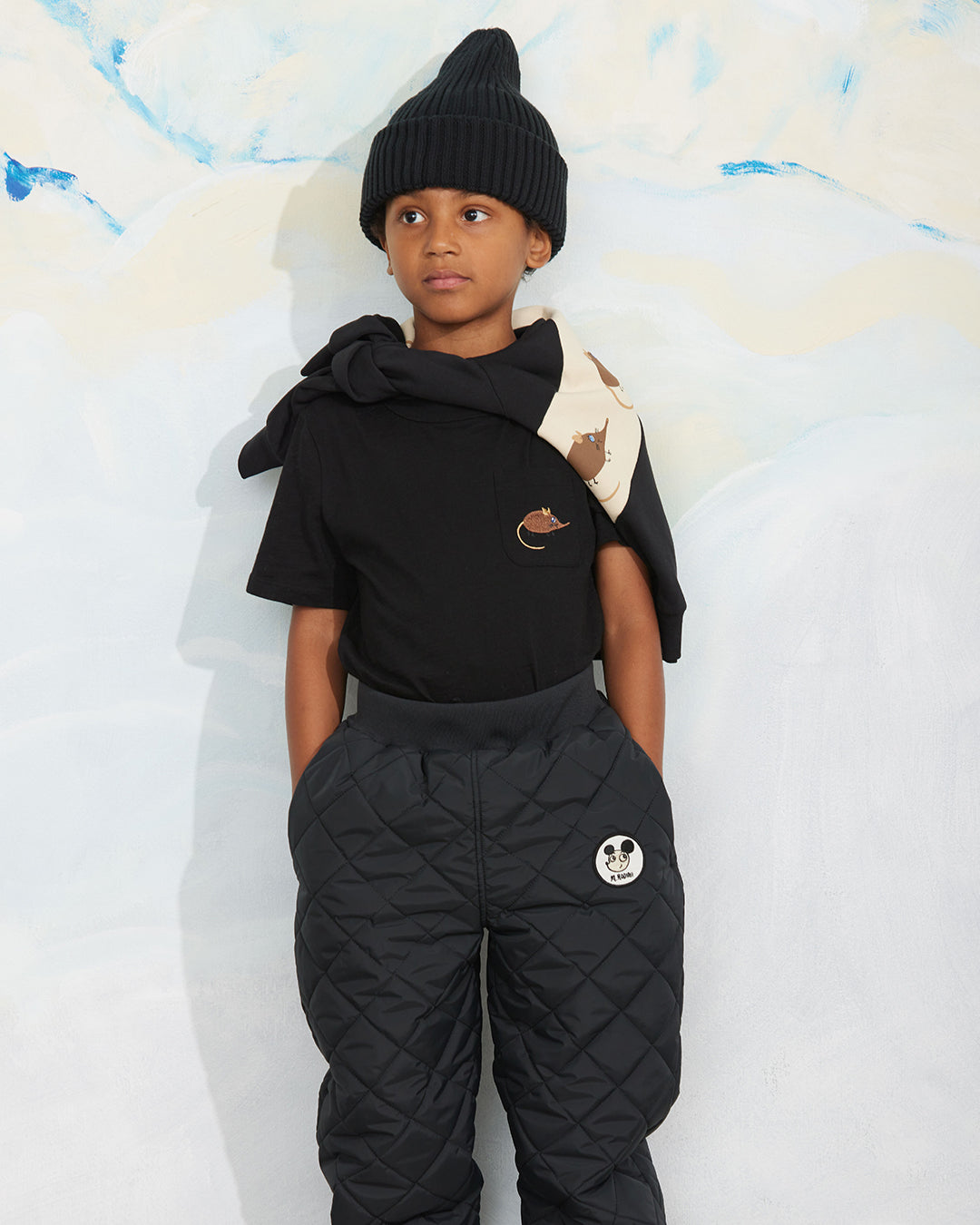 Ritzratz Patch Outerwear Pants, Limited Stock, Black / Ritzratz Patch Quilted Outerwear Pants, Limited Stock, Black