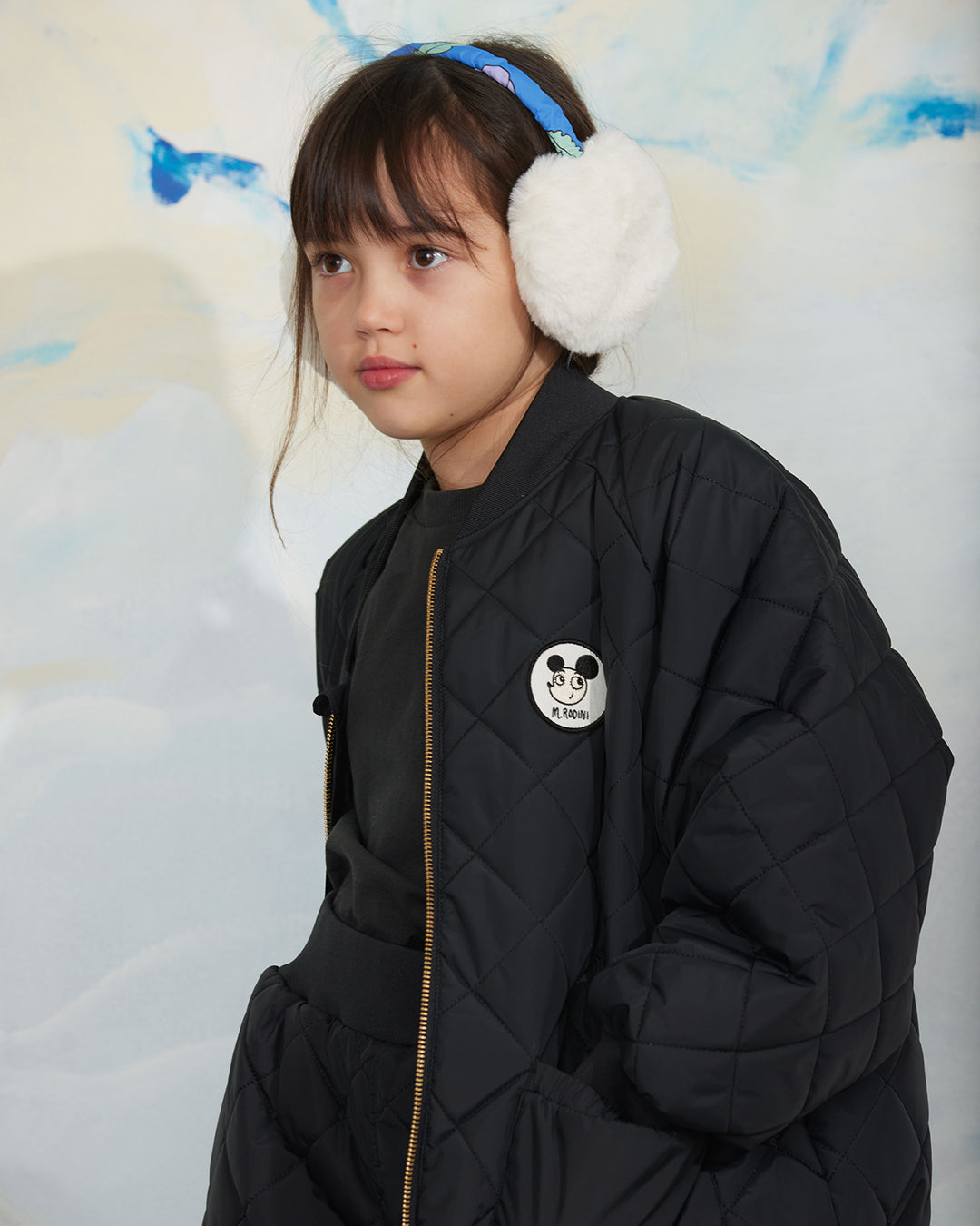 Ritzratz Patch Puffer Jacket - Limited Stock - Black / Ritzratz Patch Quilted Puffer - Limited Stock - Black