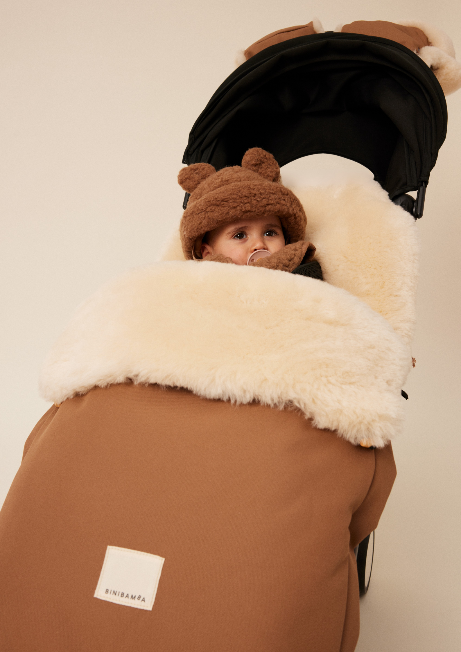 Binibamba Lambskin Footmuff for the Bruno Stroller