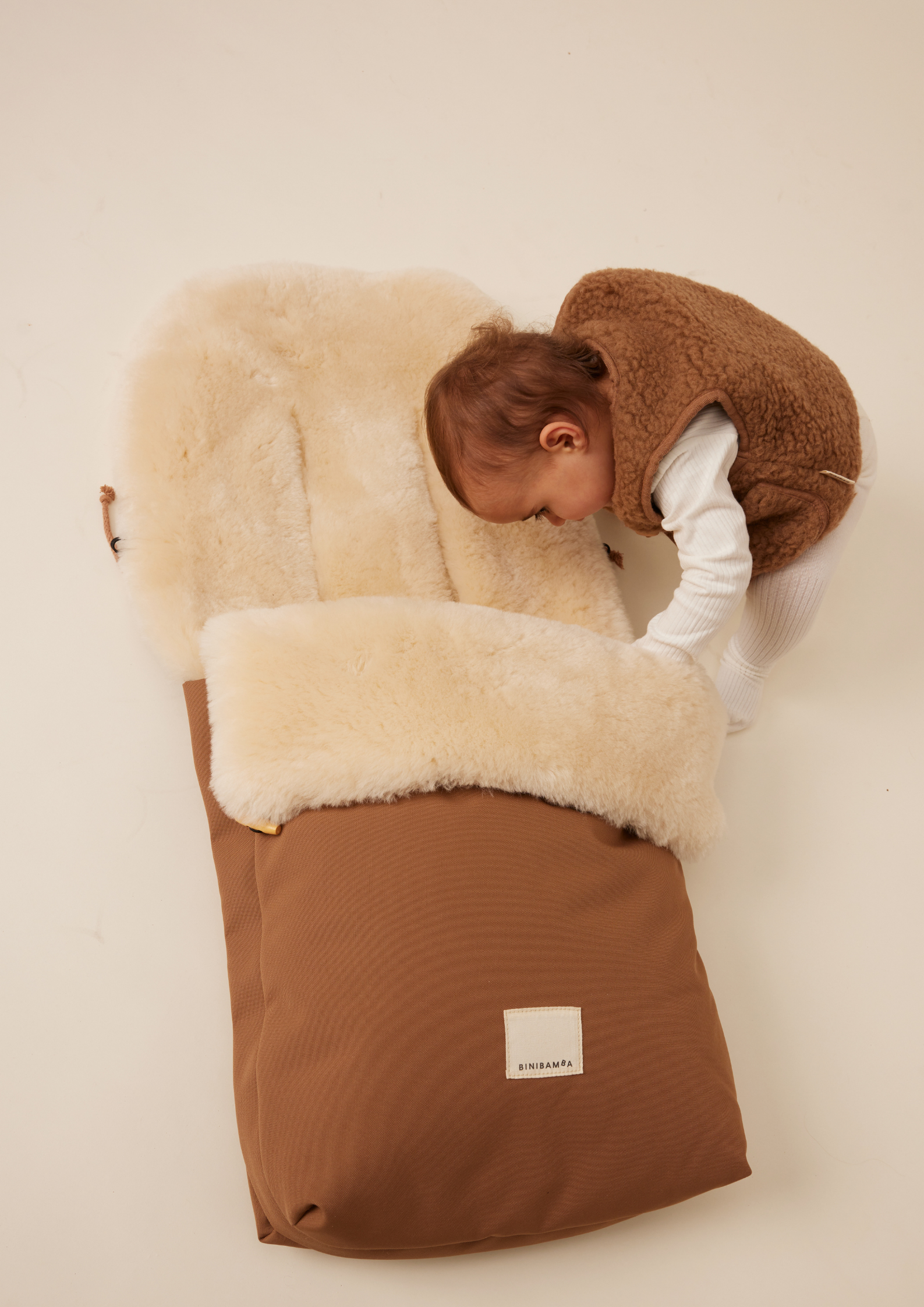 Binibamba Lambskin Footmuff for the Bruno Stroller