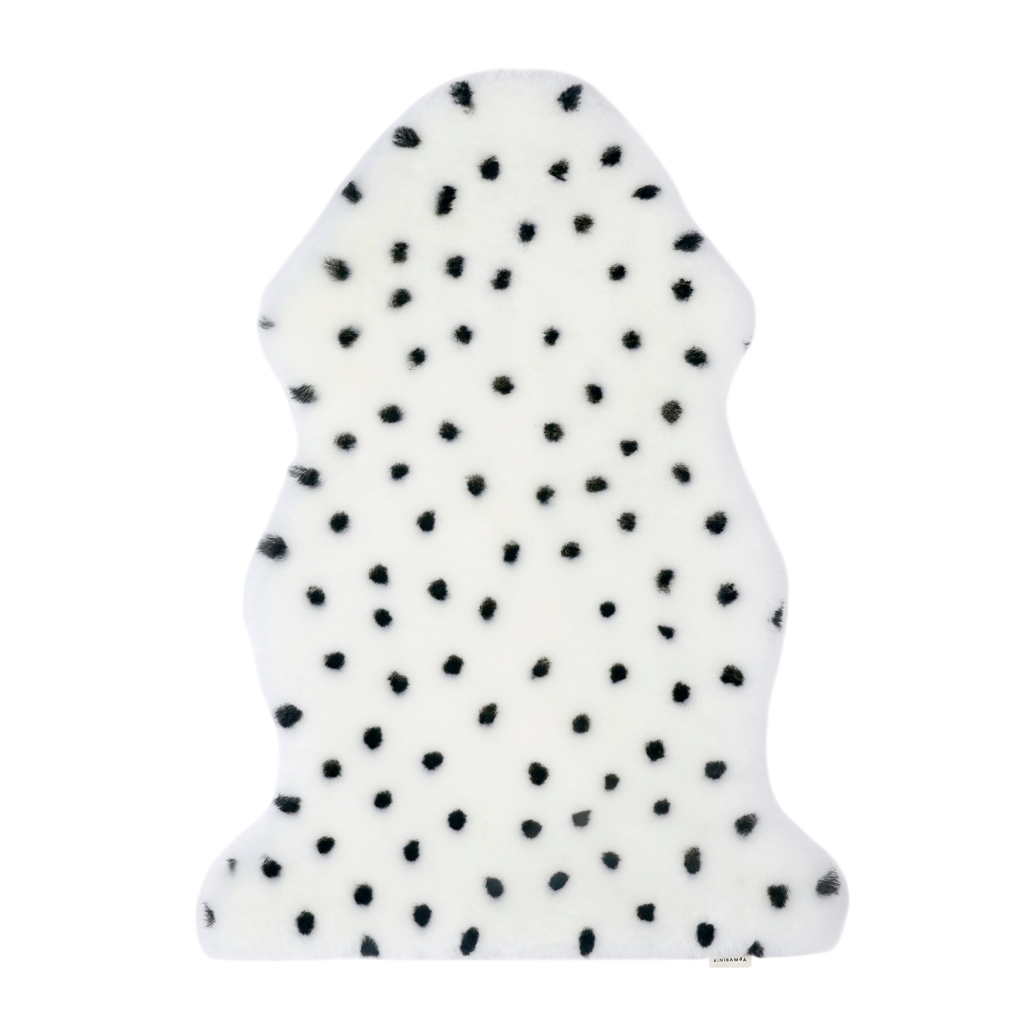 Binibamba Lammfell Baby-Spieldecke Dalmatian