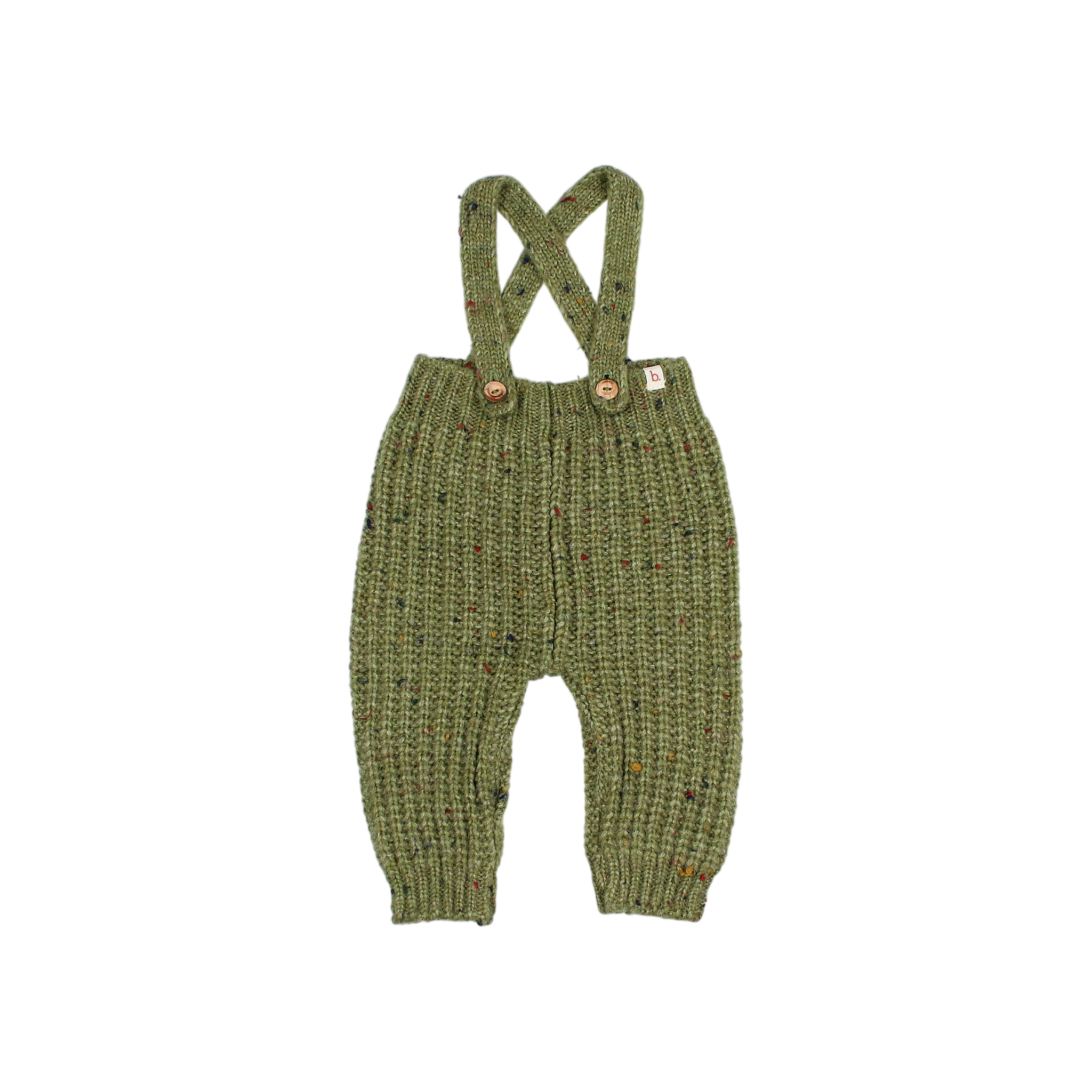 Botonato Green Tea Baby Overalls