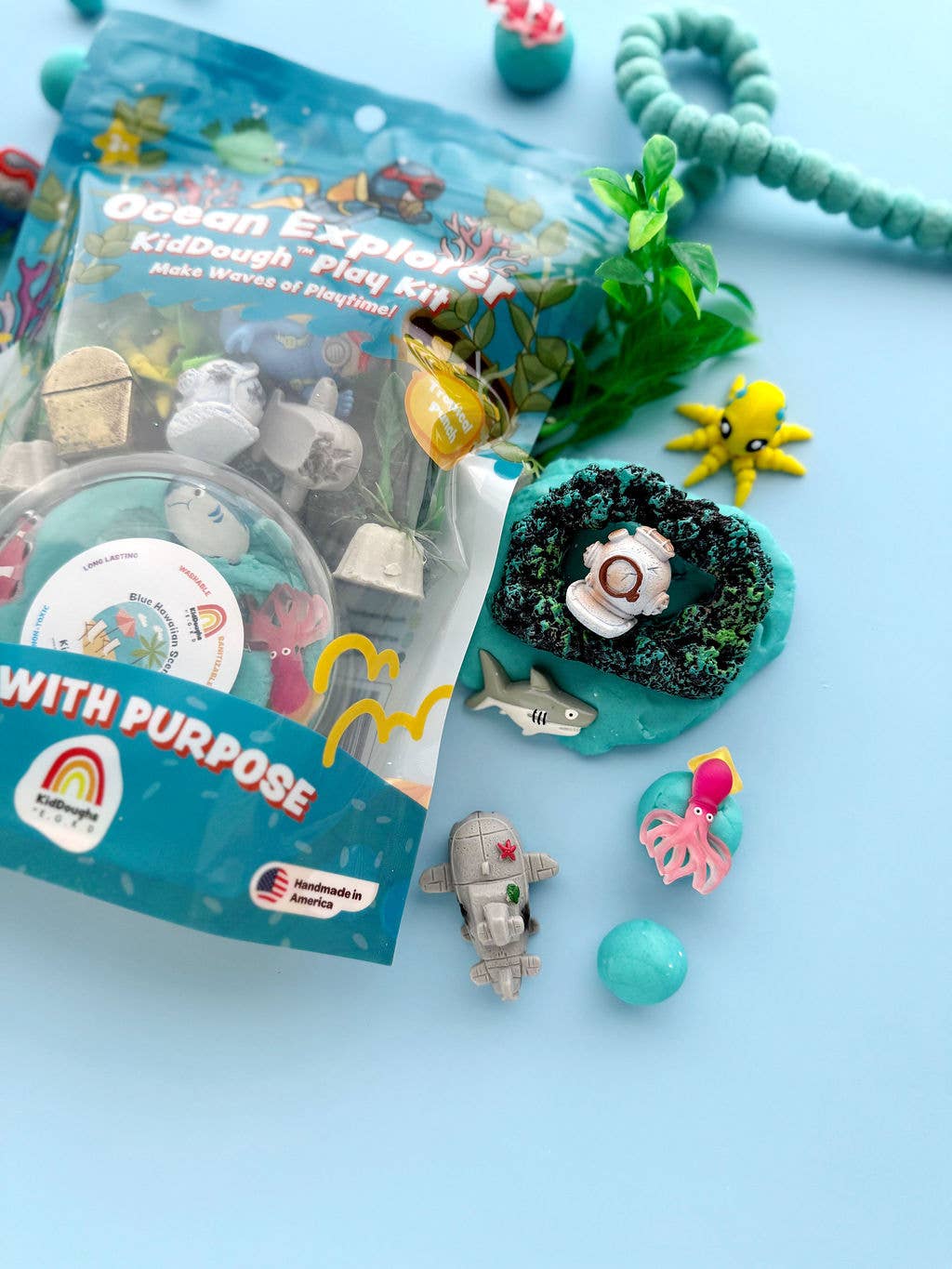 Kit de pâte à modeler « Explorateur des mers »