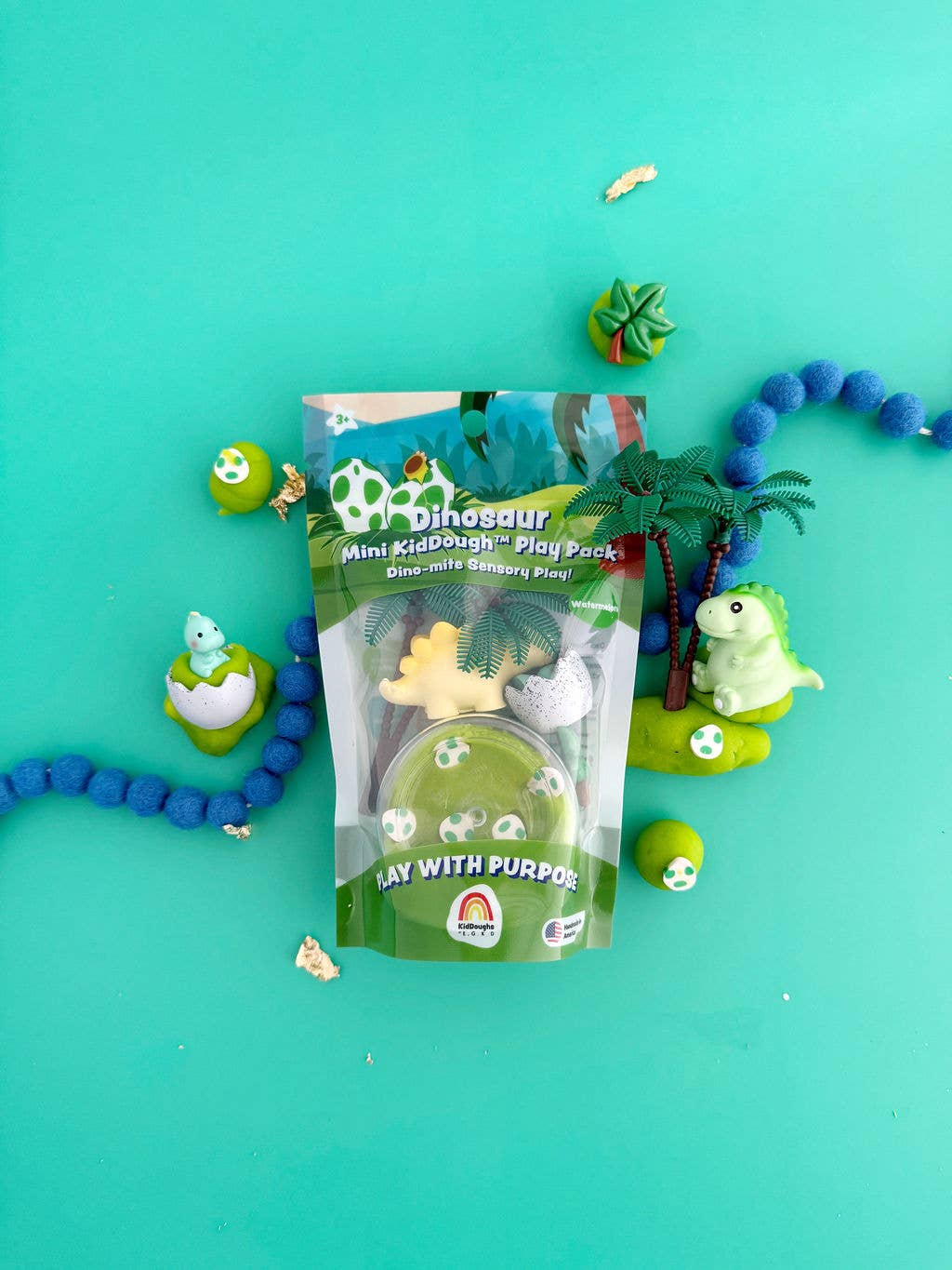 Knete Set Mini Dinosaurier