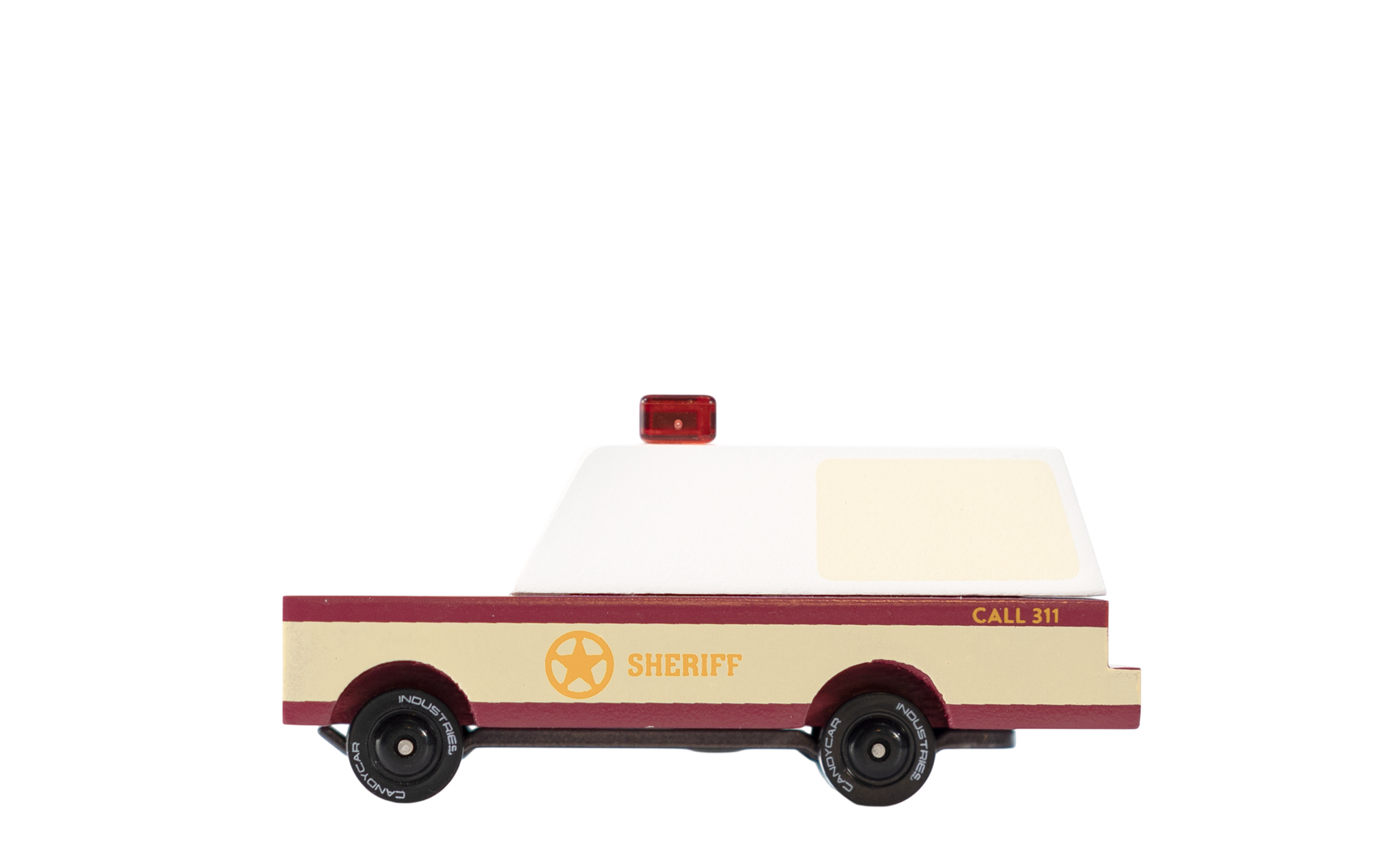 Candylab Toys Sheriff Truck Holzauto