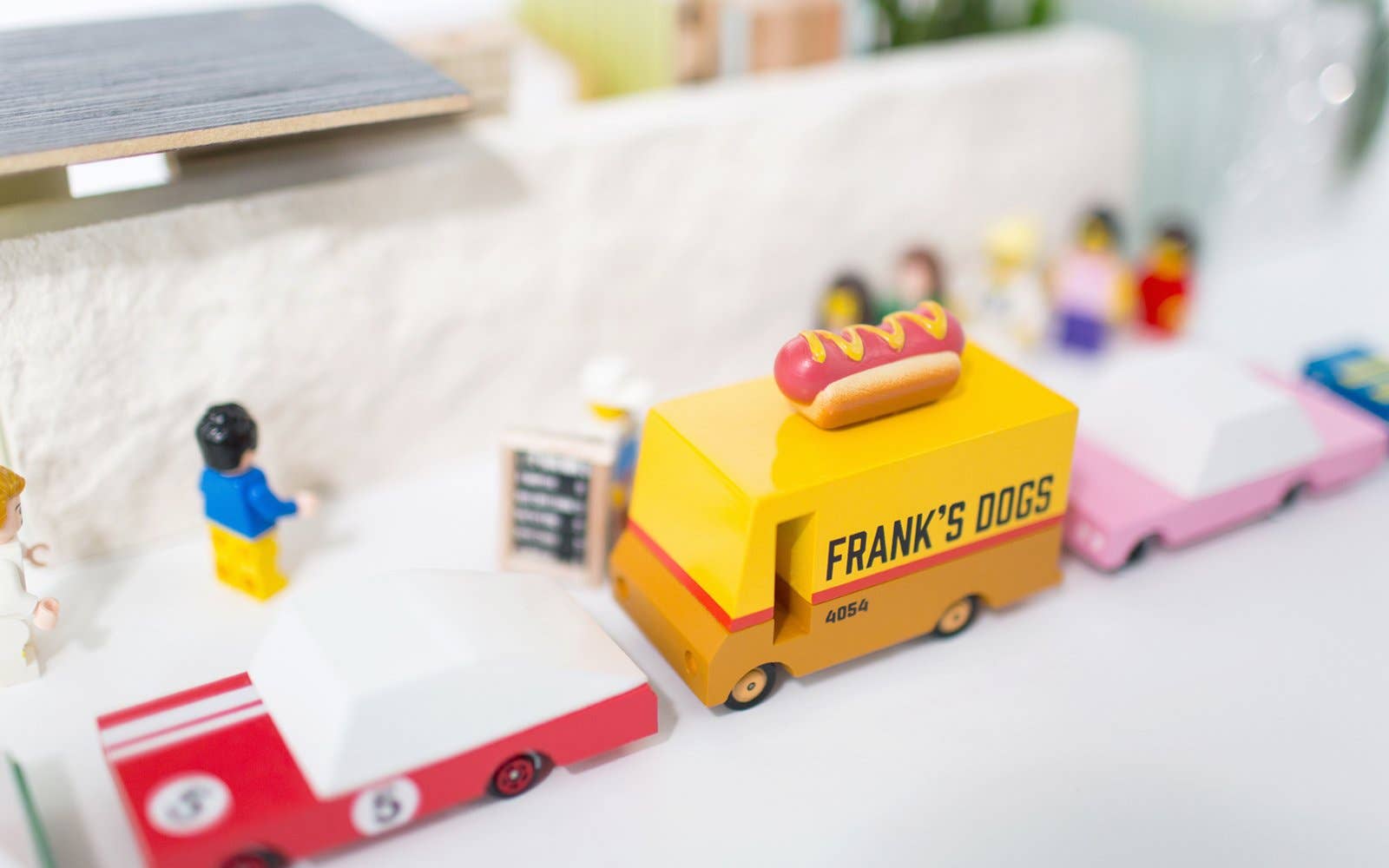 Candylab Toys Hot-Dog Verkaufswagen