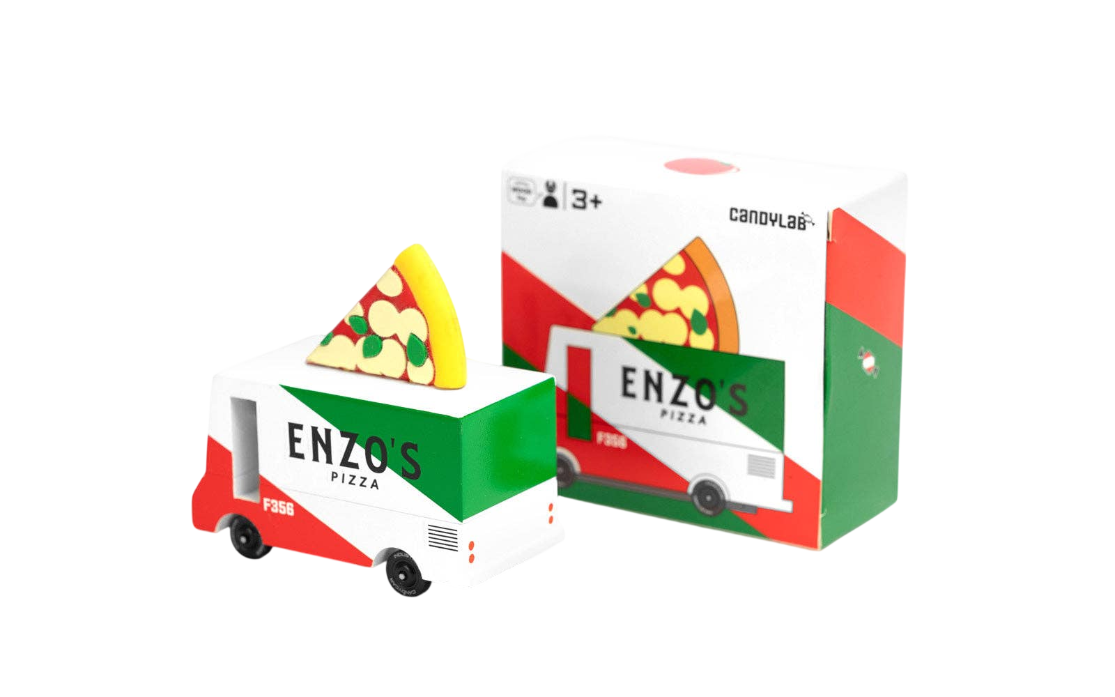 Candylab Toys Pizza Lieferwagen "Enzo's"