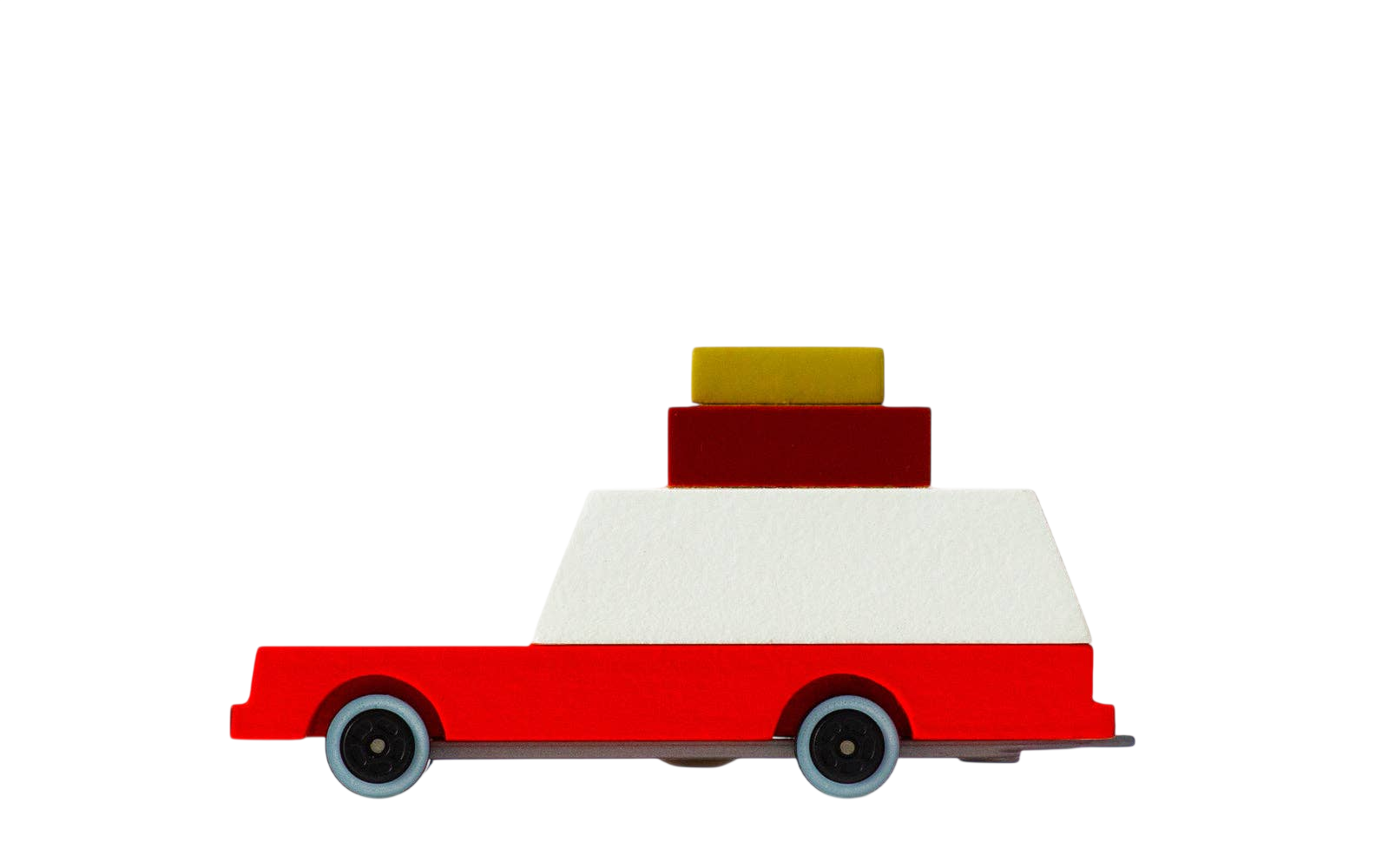 Candylab Toys Holzauto mit Koffer
