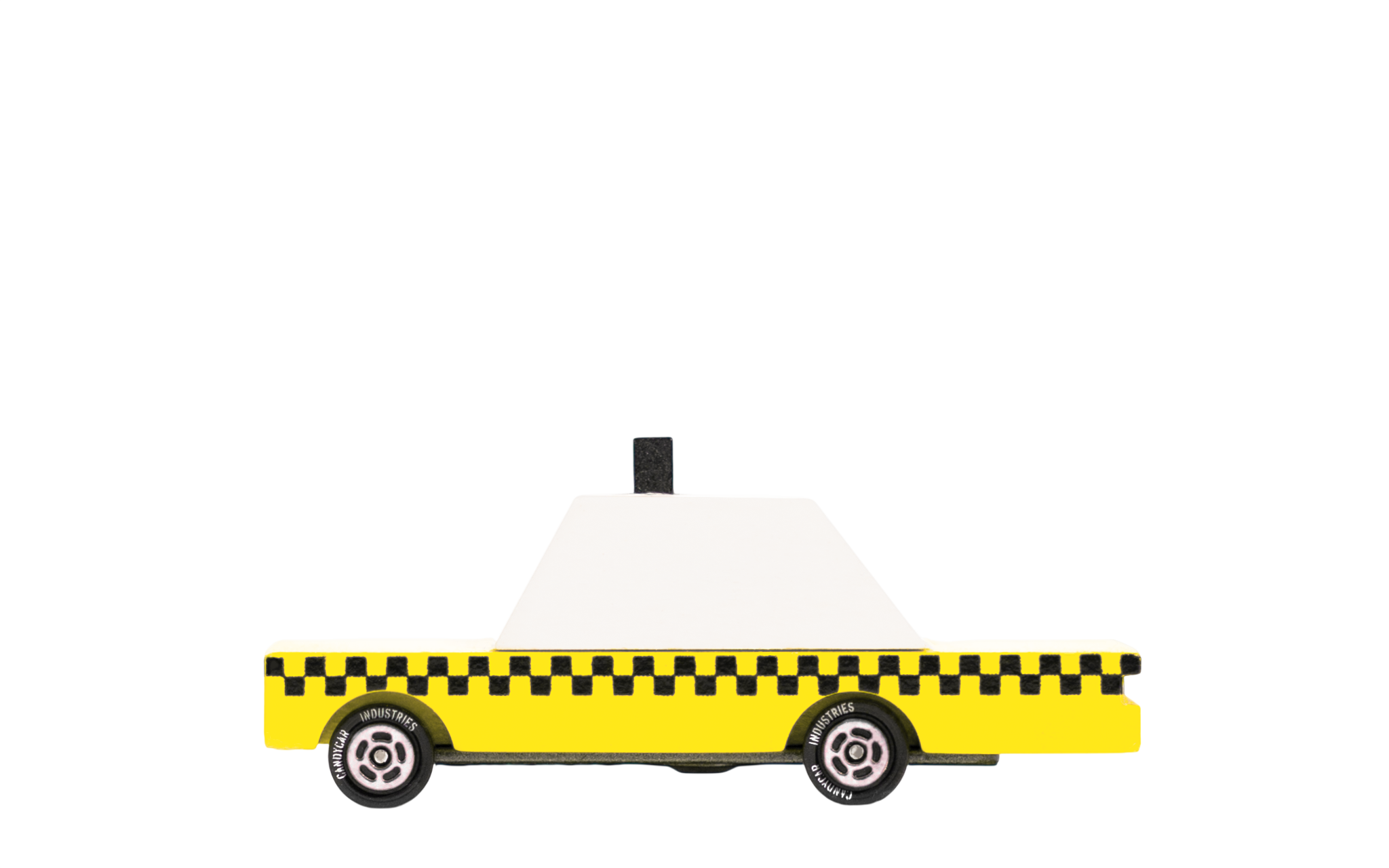 Candylab Toys Yellow Taxi