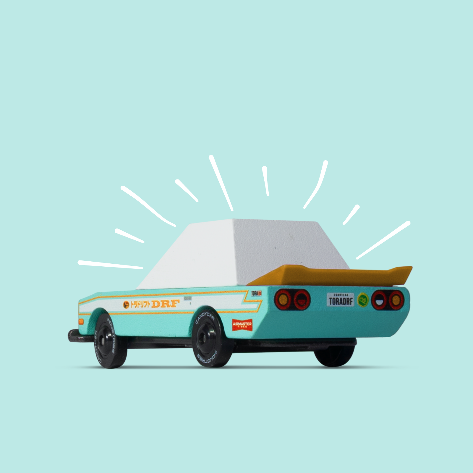 Candylab Toys Tora Drift Teal TOONS™