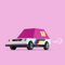 Candylab Toys Pink Racer 62 TOONS™