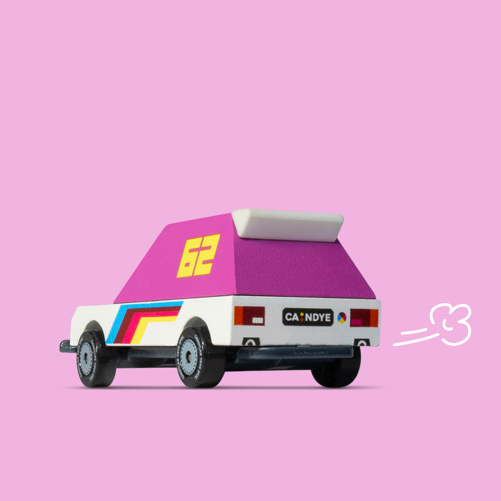 Candylab Toys Pink Racer 62 TOONS™