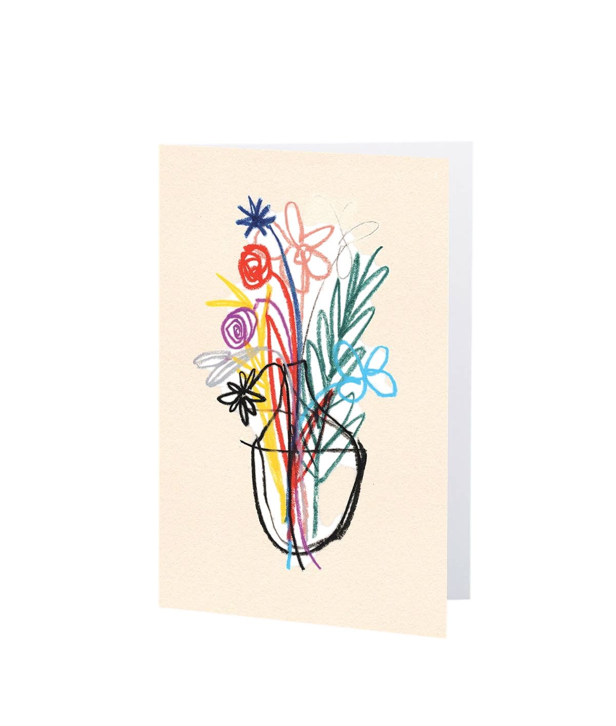 Grusskarte Blumenstrauss