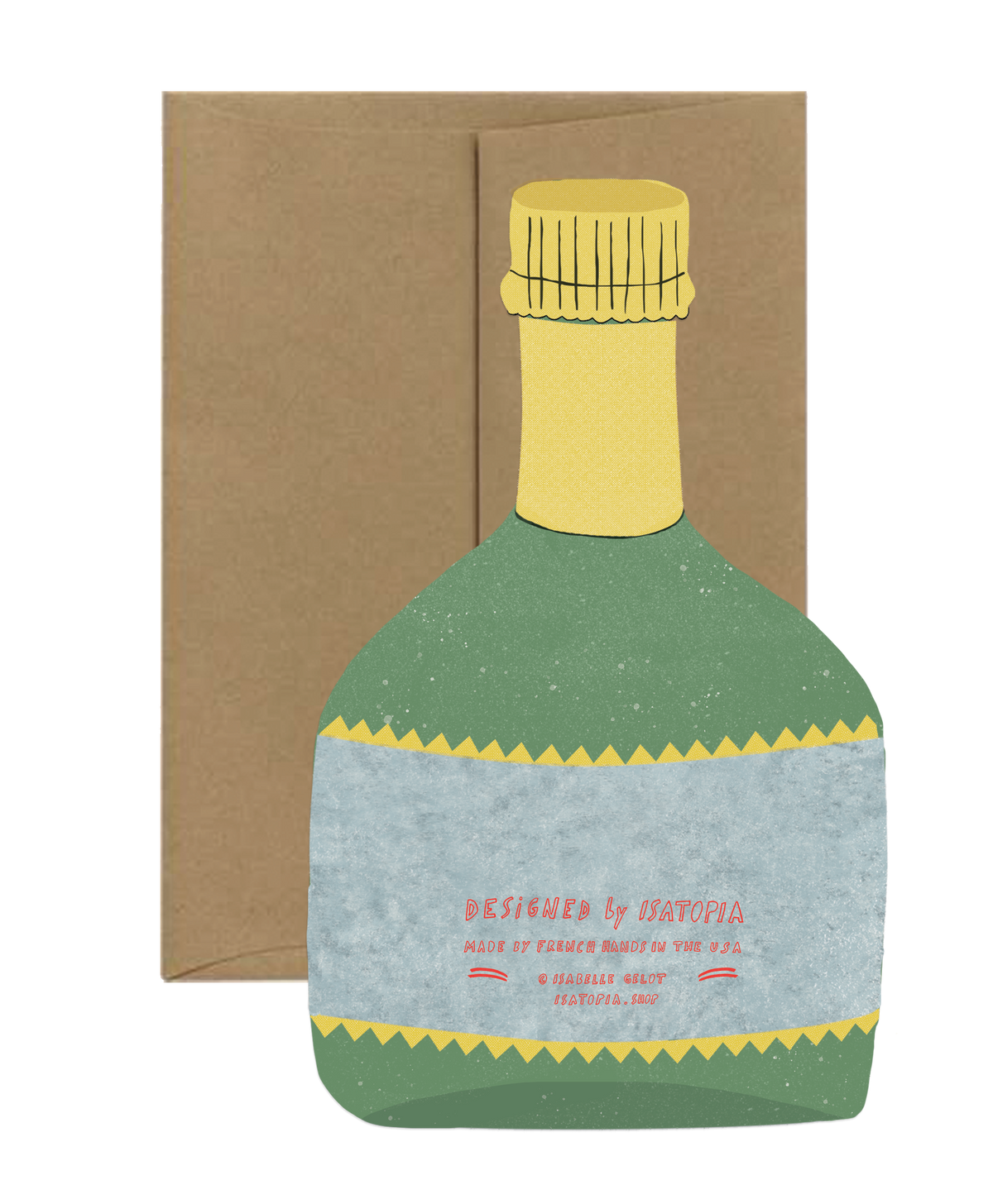 Champagne Fold-Out Card