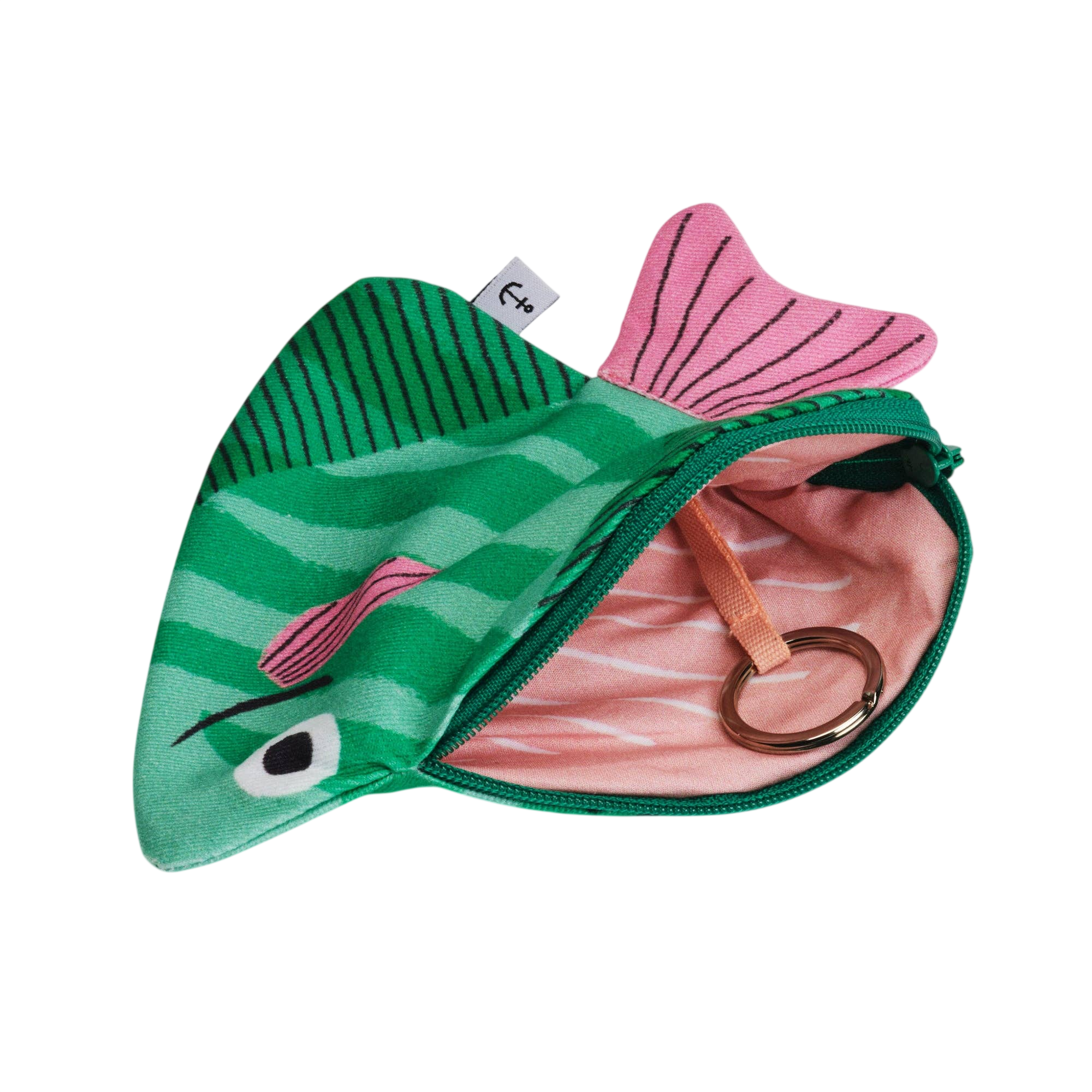 Don Fisher Etui Moonyfish Grün inkl. Schlüsselanhängerring