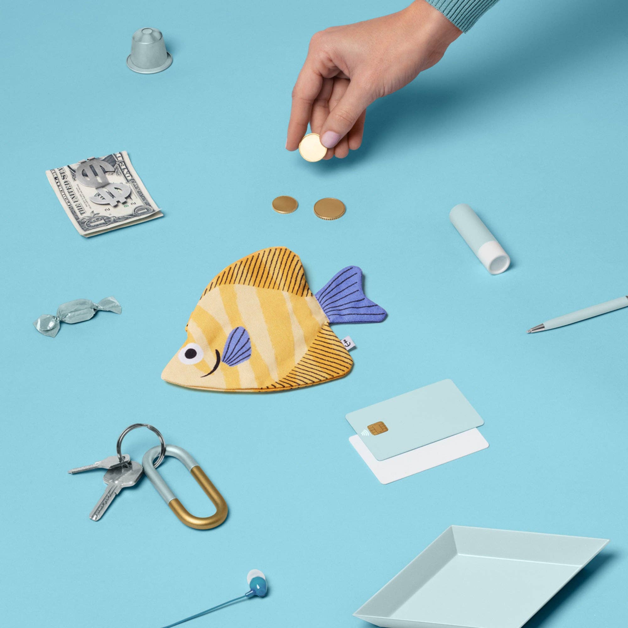 Don Fisher Etui Moonyfish Gelb