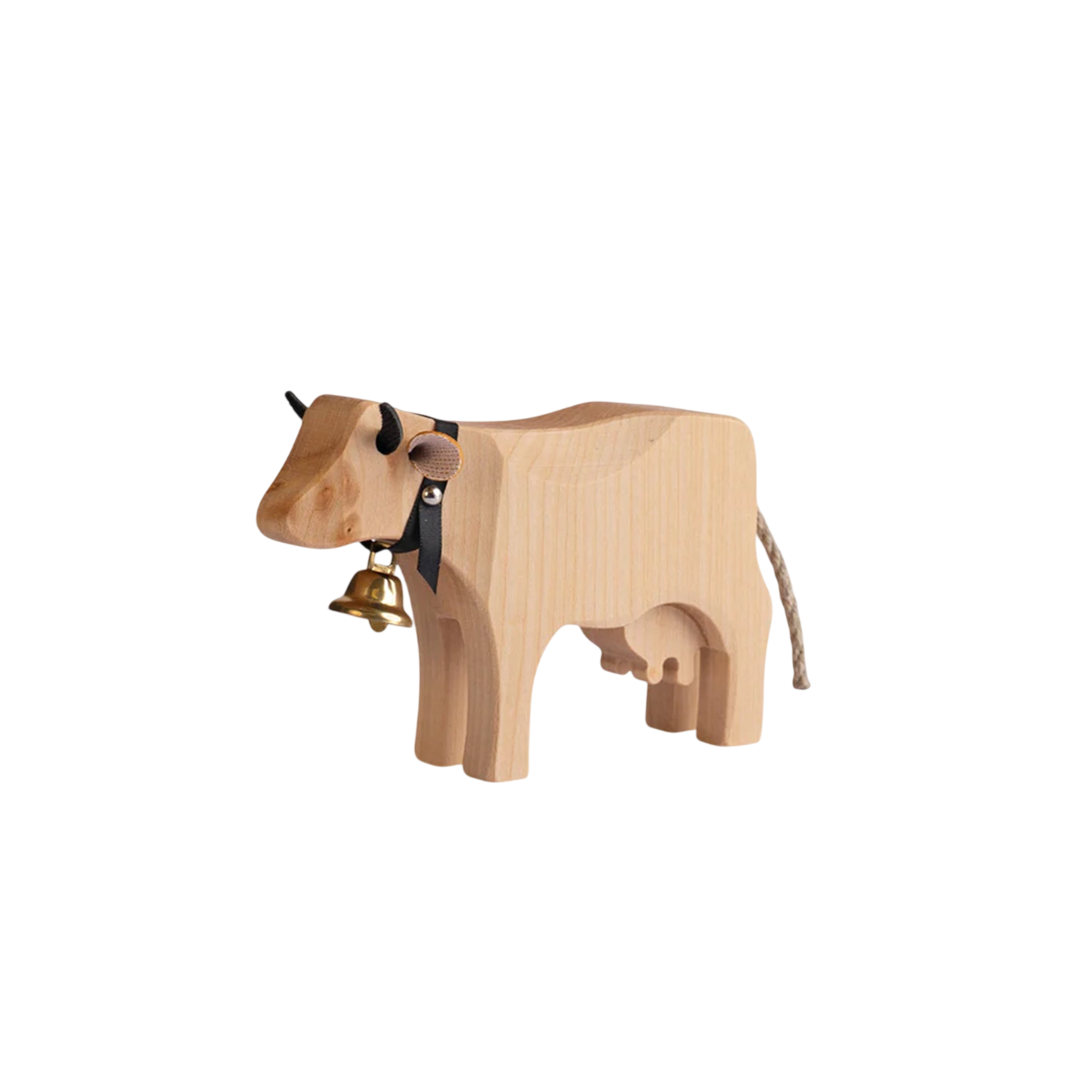 Trauffer Kuh 2 stehend geölt unique