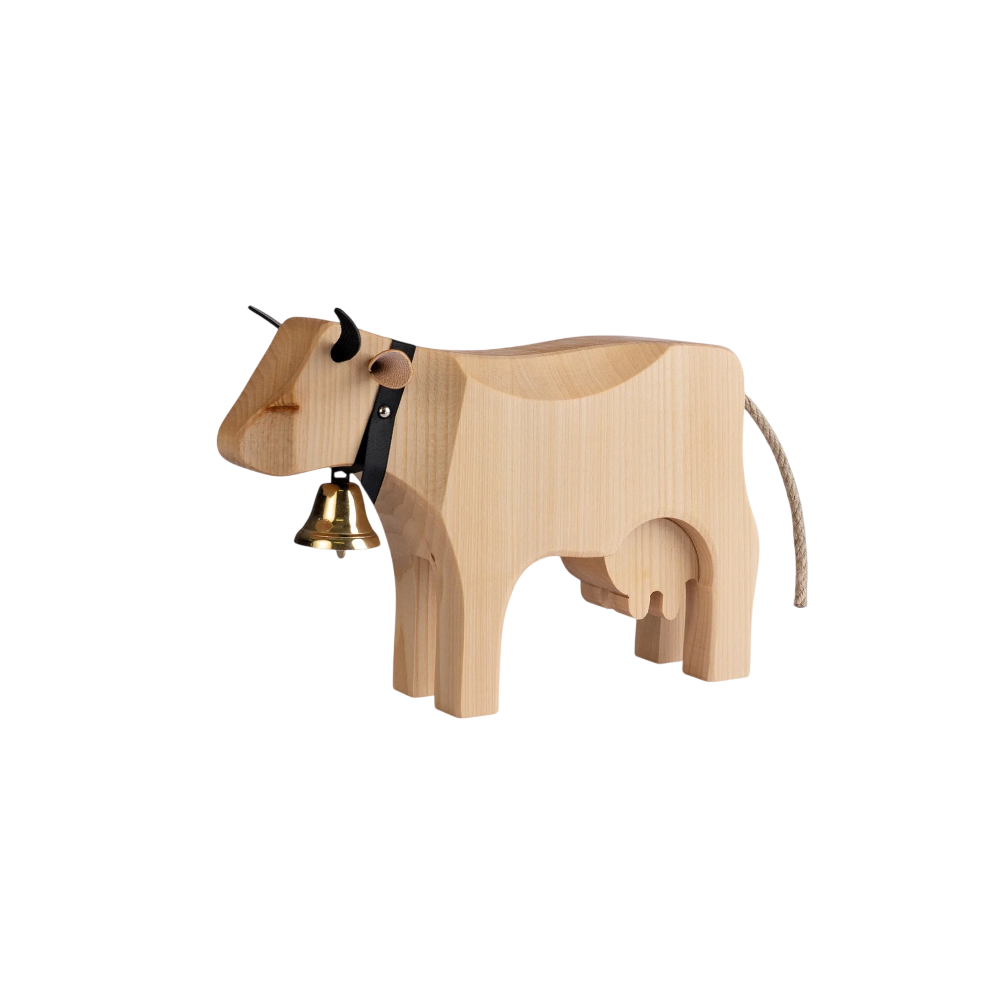 Trauffer Kuh 3 stehend geölt unique