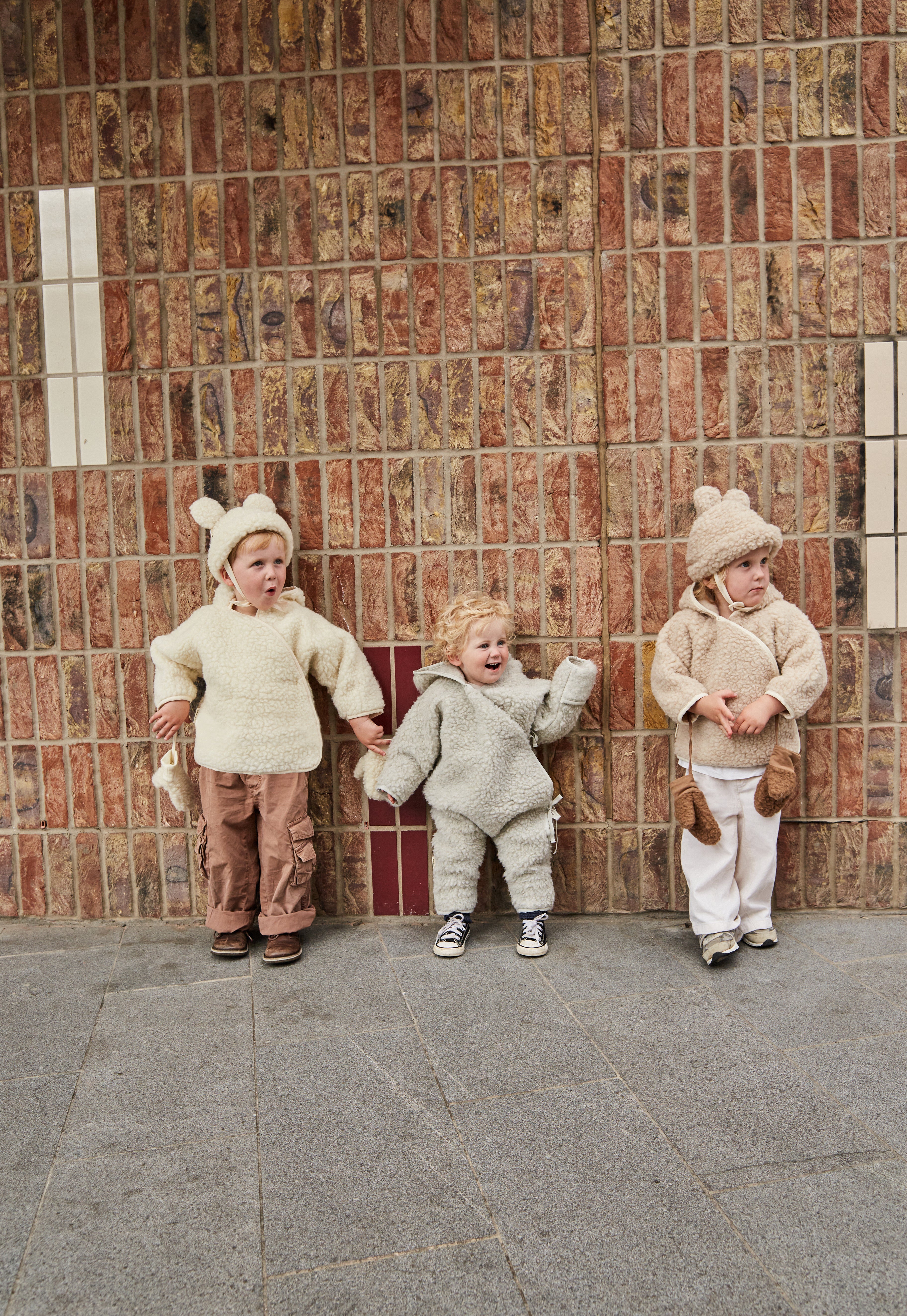 Binibamba Jacke Merino Snuggle Milk