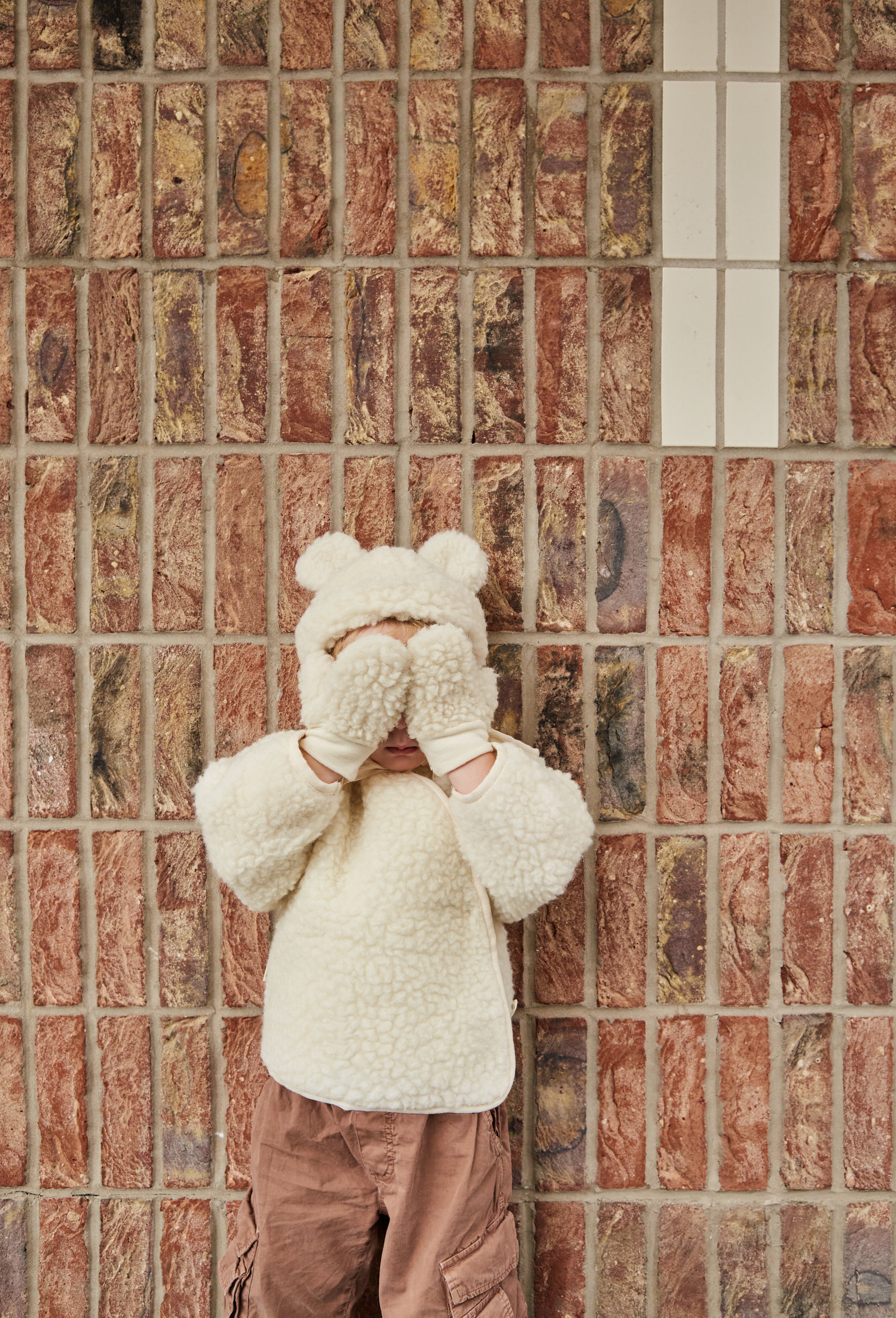 Binibamba Jacke Merino Snuggle Milk