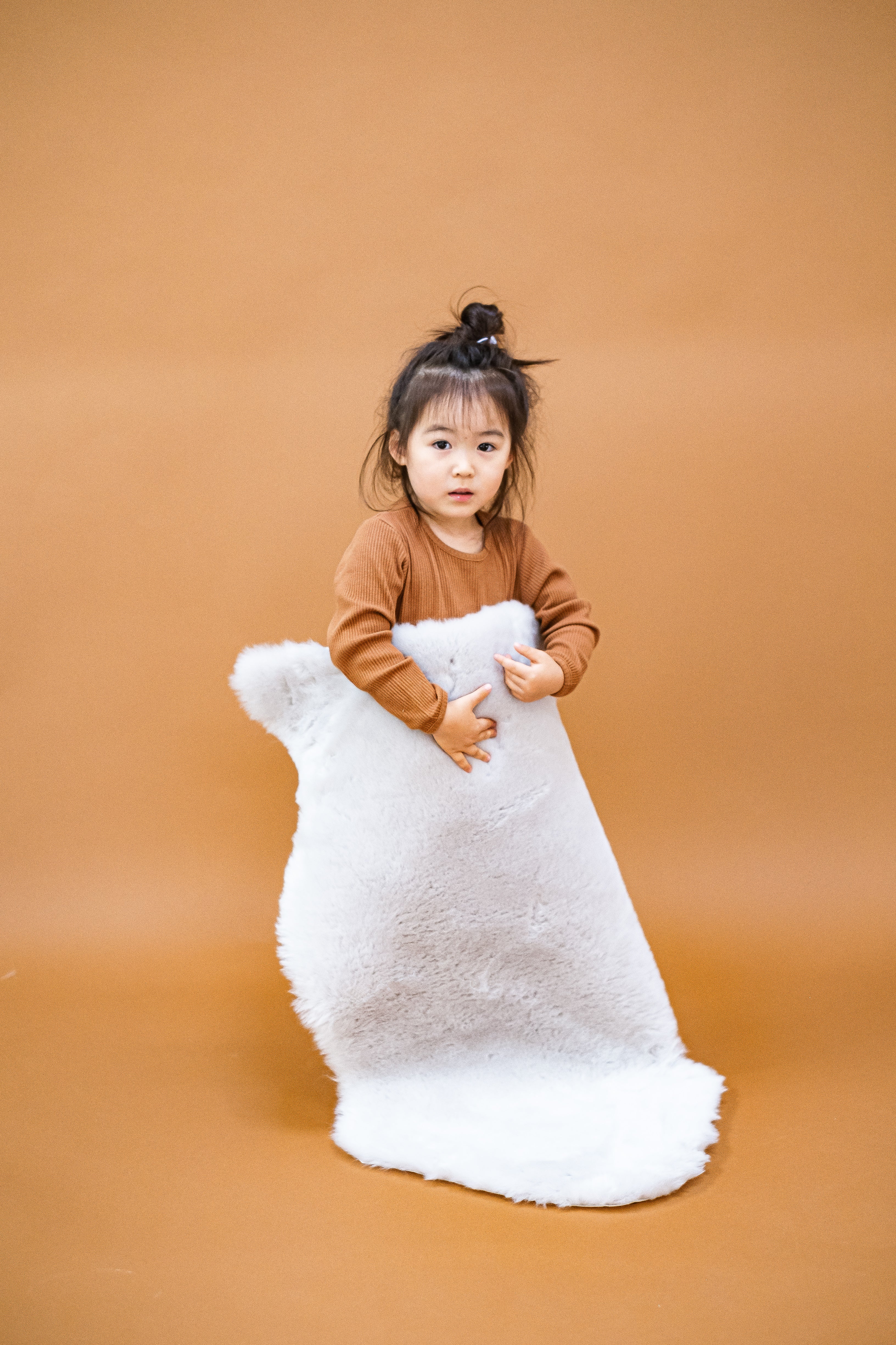 Couverture de jeu pour bébé en peau d'agneau Binibamba « Moon »