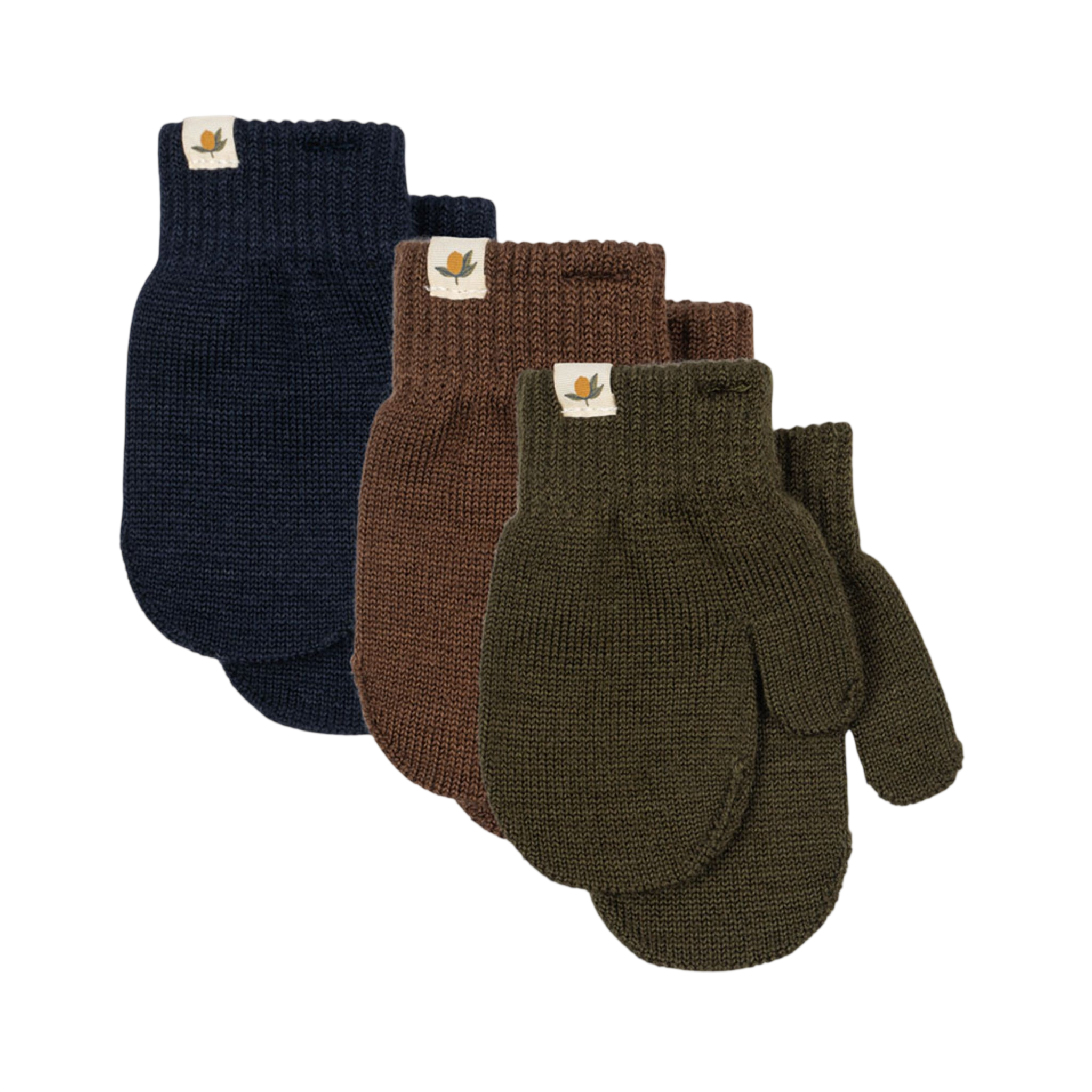 Filla Brown Forest Mittens