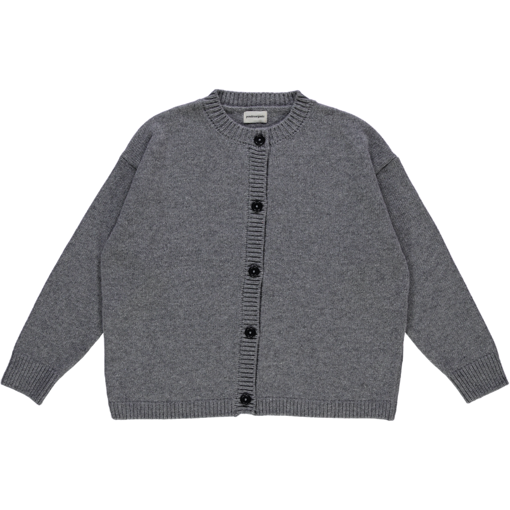Adult Strickjacke Petale Gray Elephant