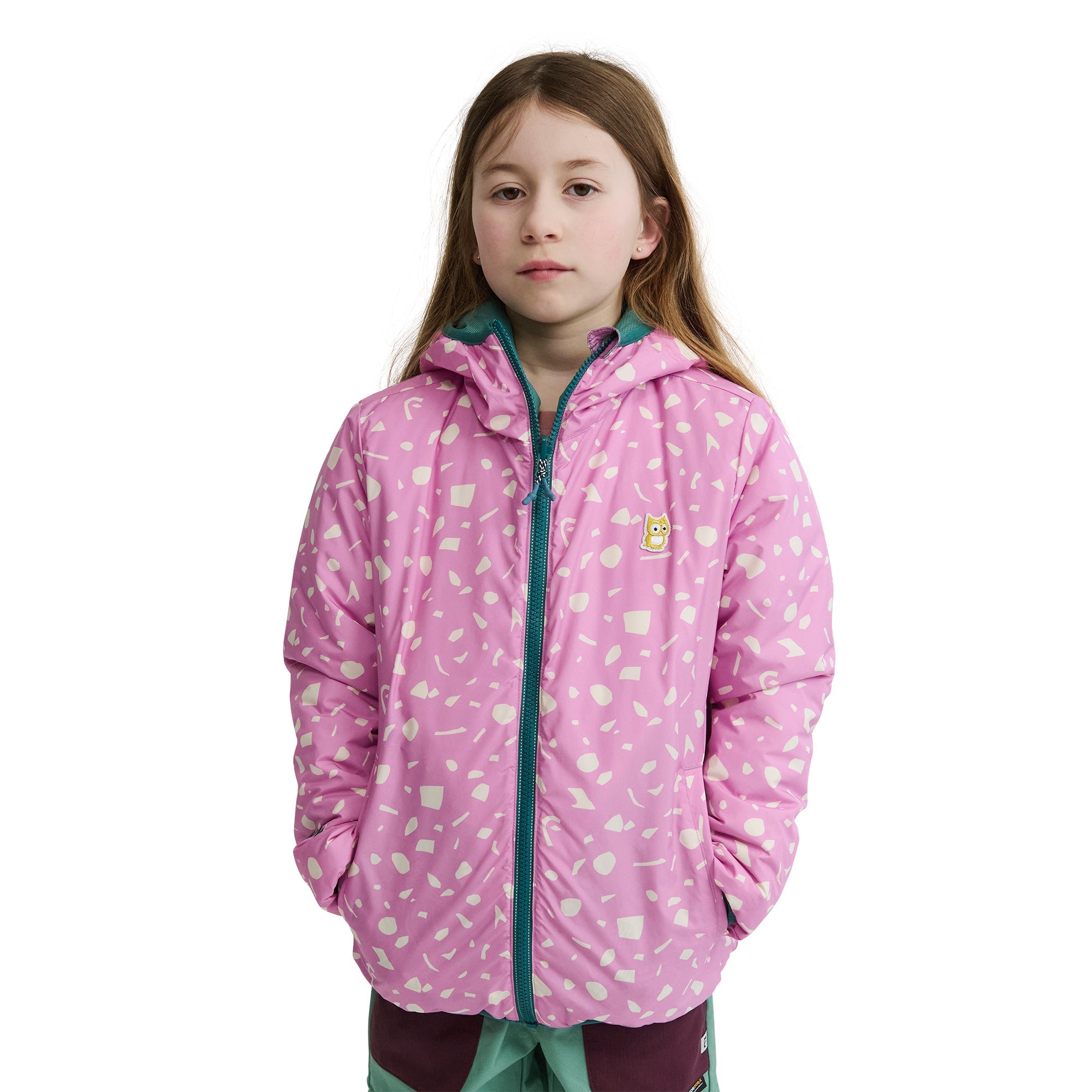 Veste réversible PrimaLoft Glow Underground Jade Green / Taffy