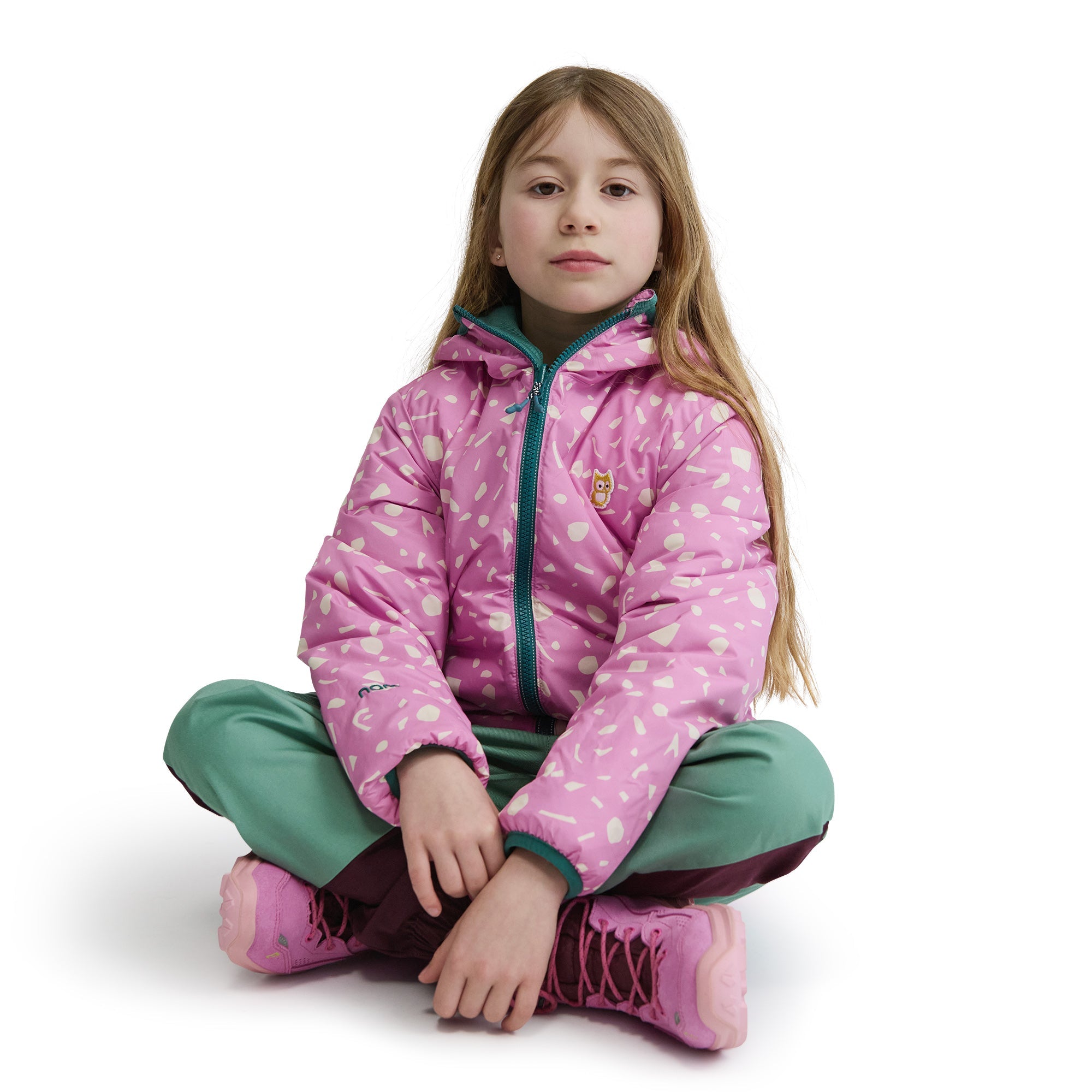 Veste réversible PrimaLoft Glow Underground Jade Green / Taffy