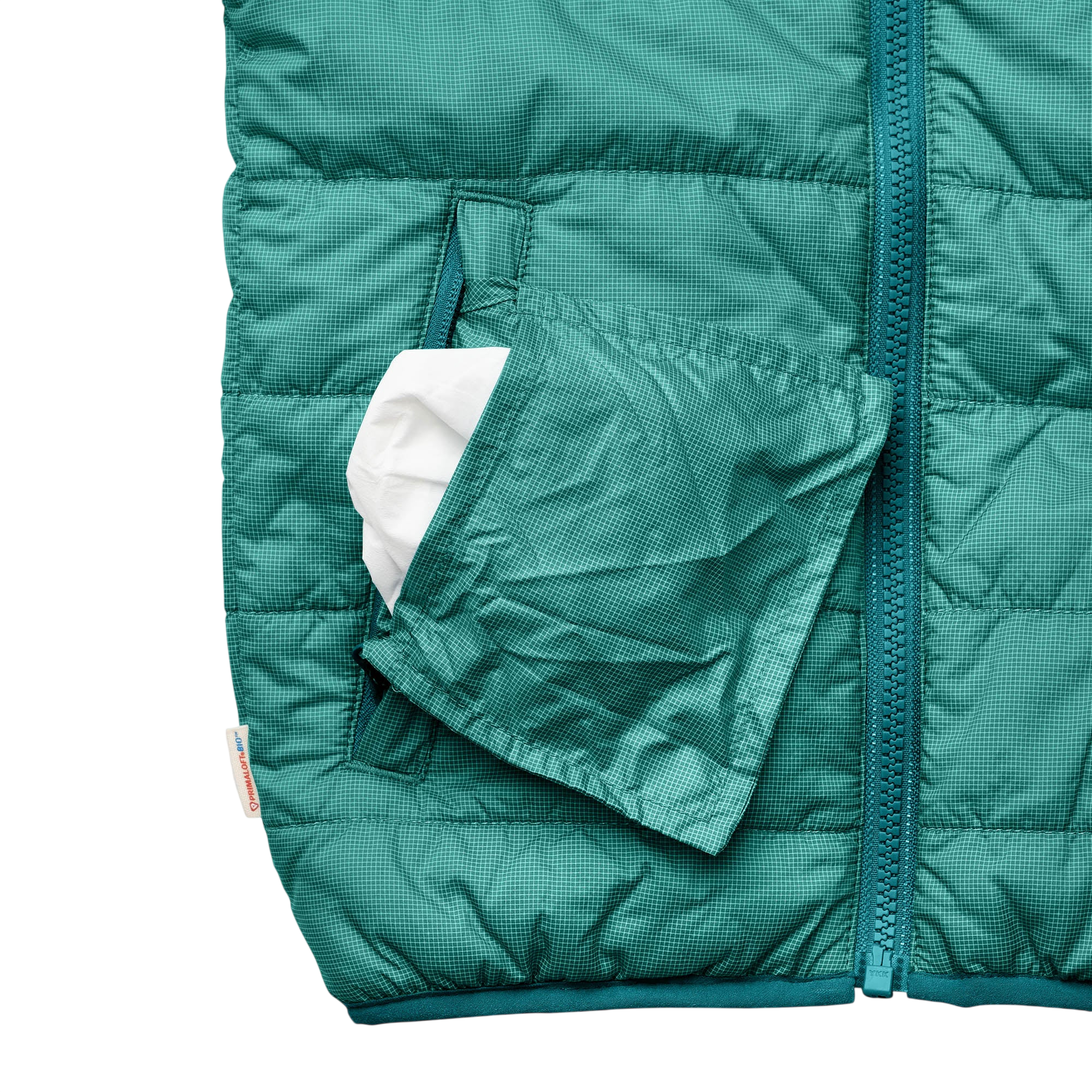 Veste réversible PrimaLoft Glow Underground Jade Green / Taffy