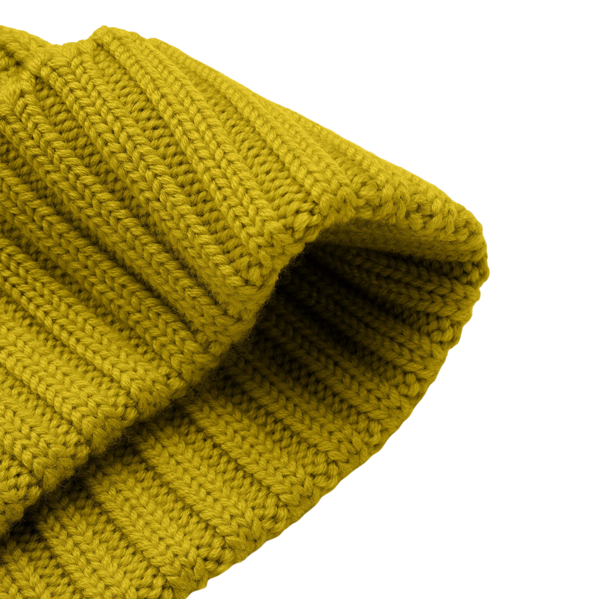 Beanie Mallet Merino Canary
