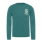 T-shirt à manches longues Uil Merino Elo vert jade