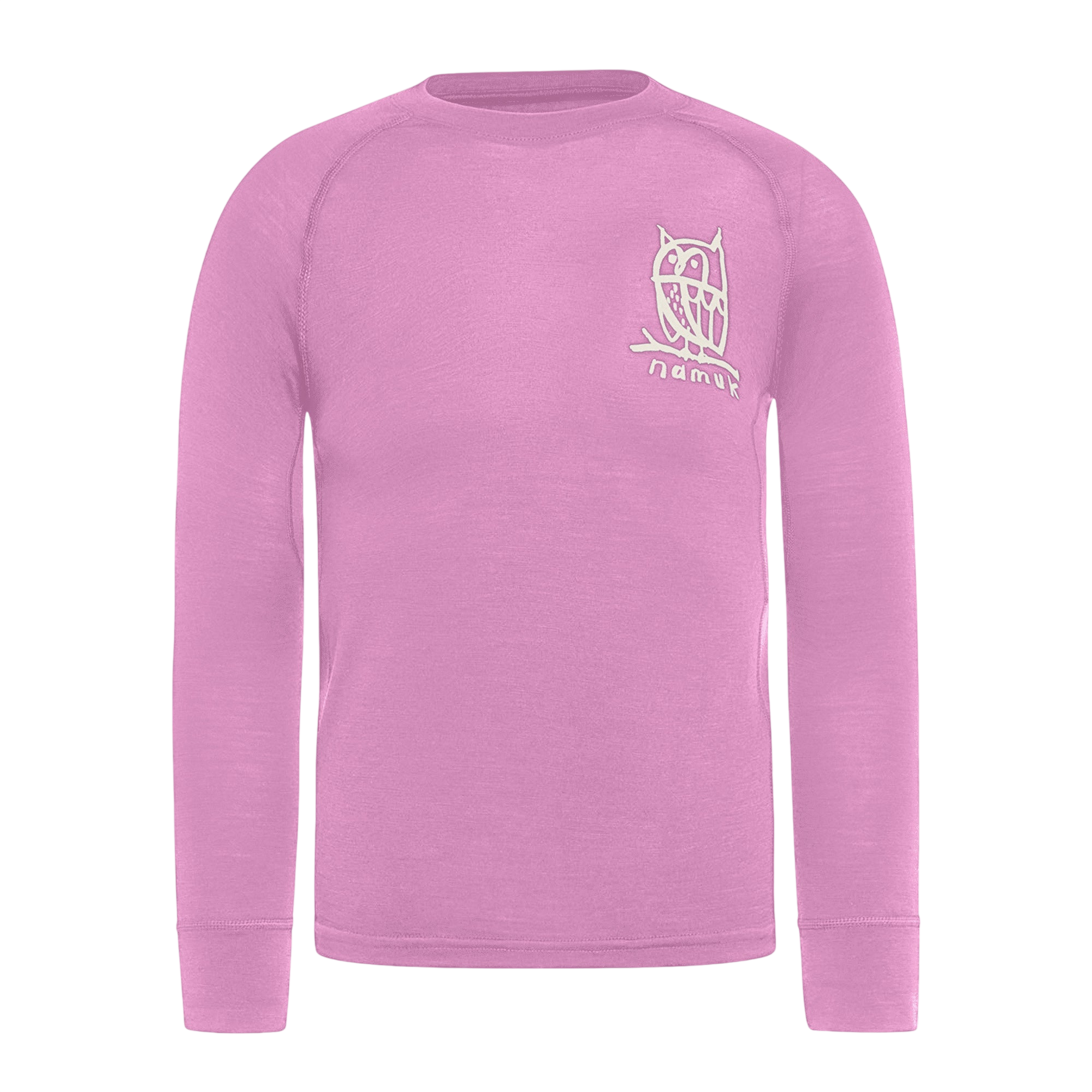 Langarmshirt Uil Merino Elo Taffy