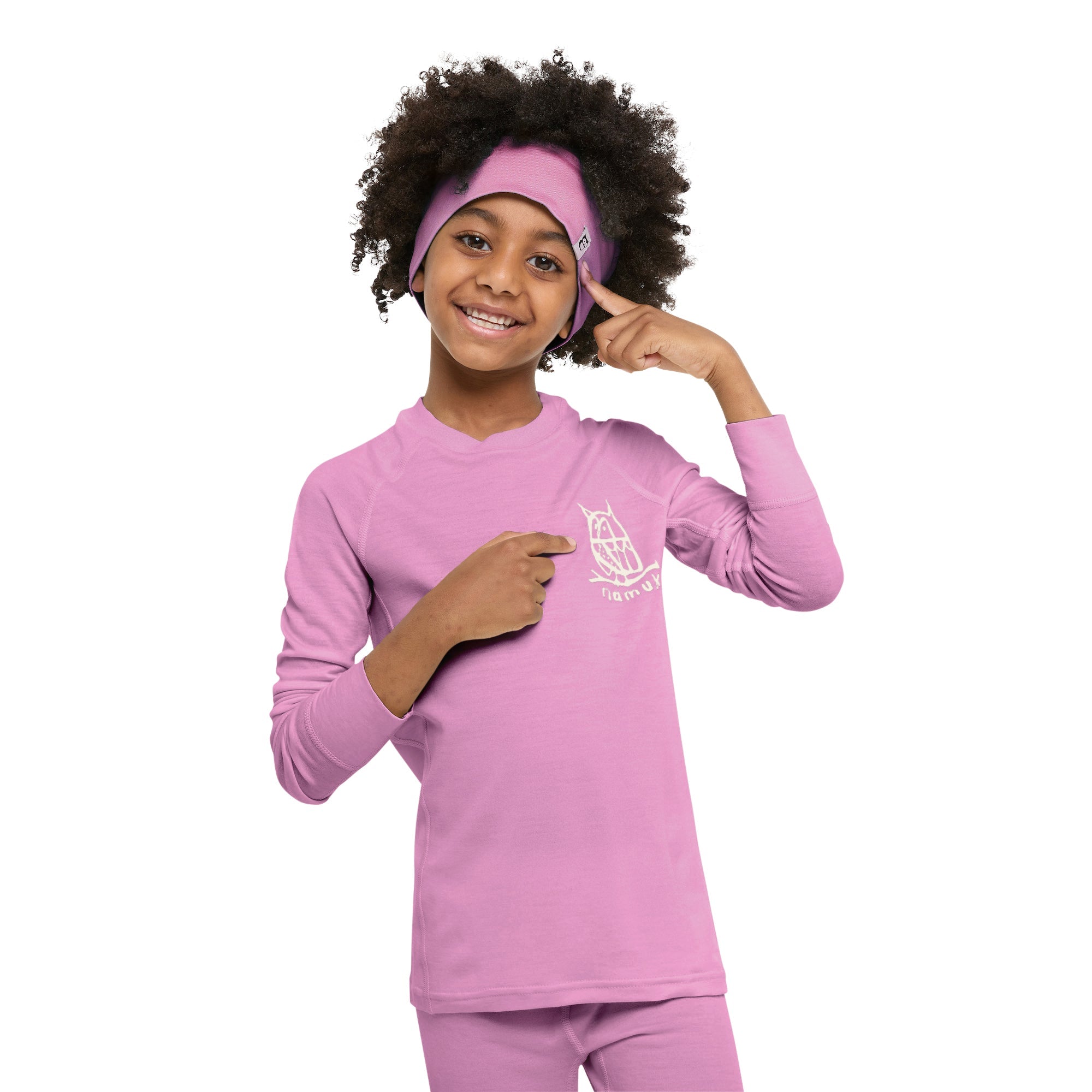 Langarmshirt Uil Merino Elo Taffy