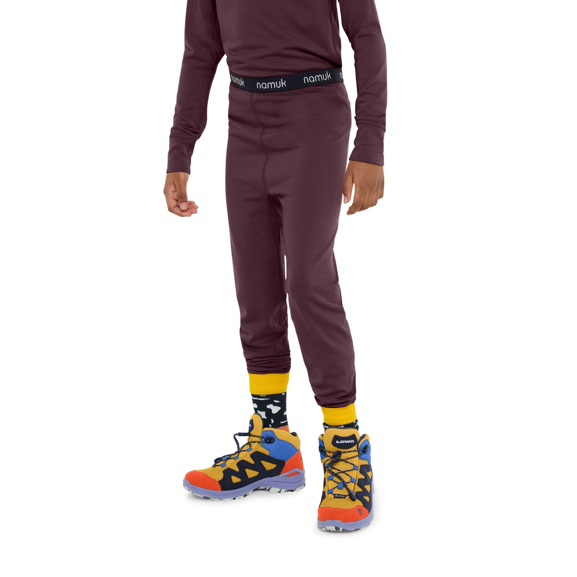 Leggings Sova Merino Mulberry