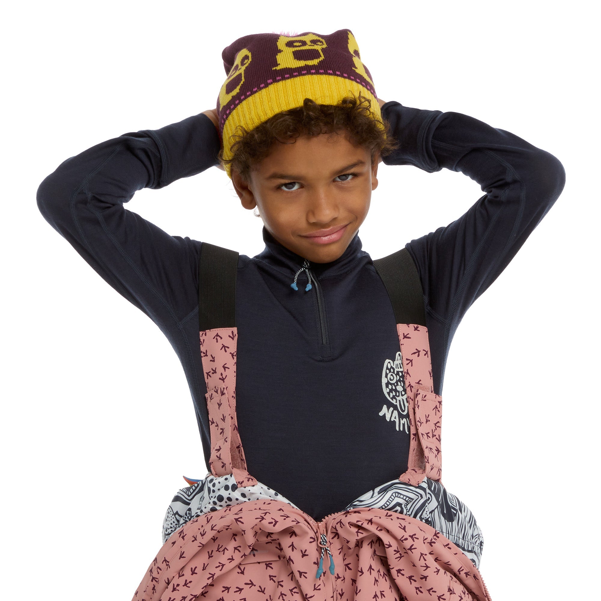 Skianzug Quest Senso Dark Rose