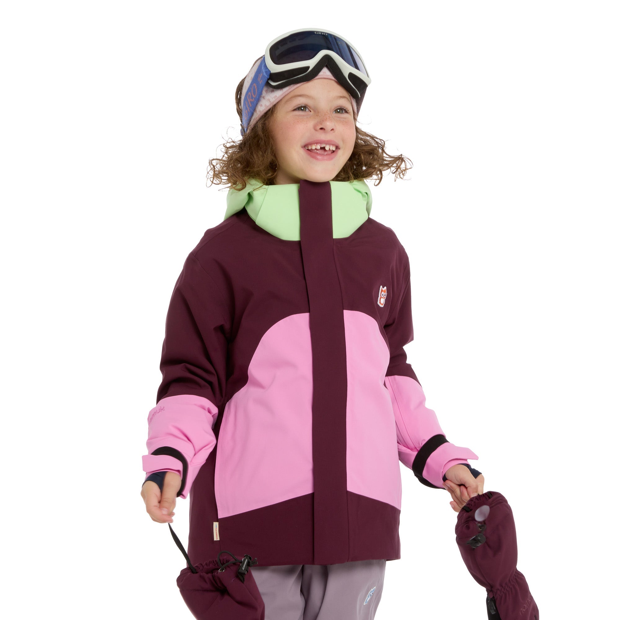 Skijacke Neve Mulberry / Taffy