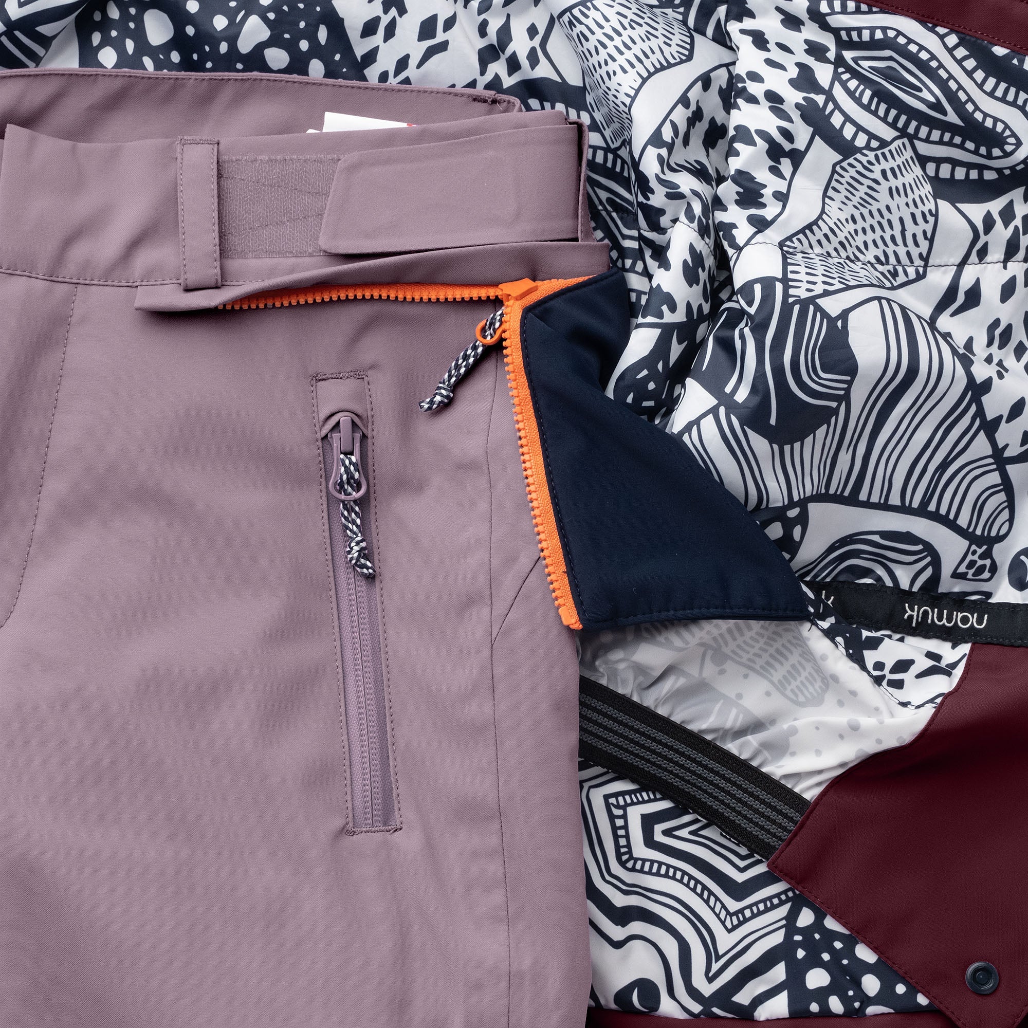 Skijacke Neve Mulberry / Taffy