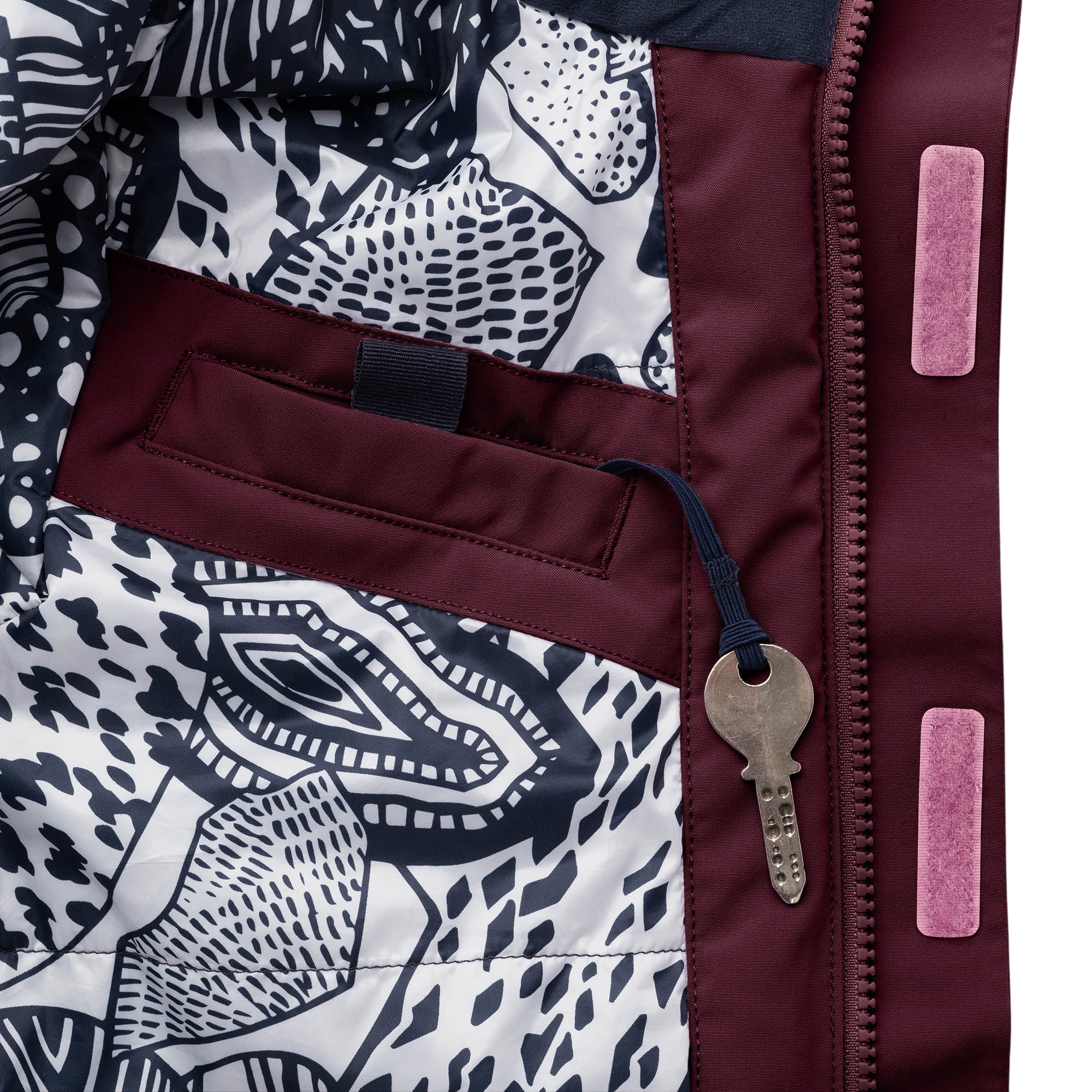 Skijacke Neve Mulberry / Taffy
