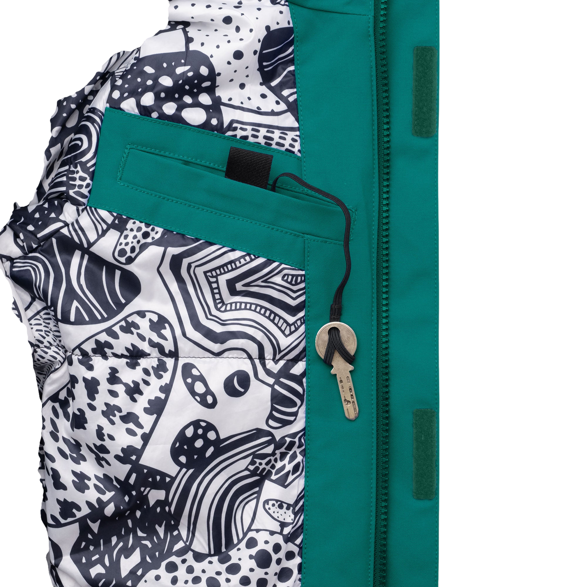 Veste de ski Tove Jade Green