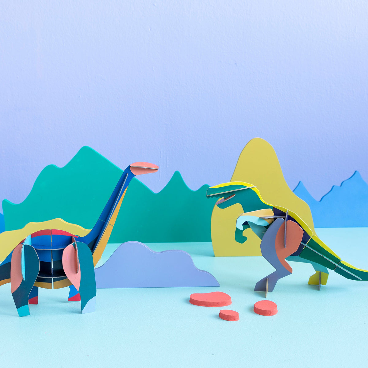 Bastelset Dinosaurier Riesen Diplodocus