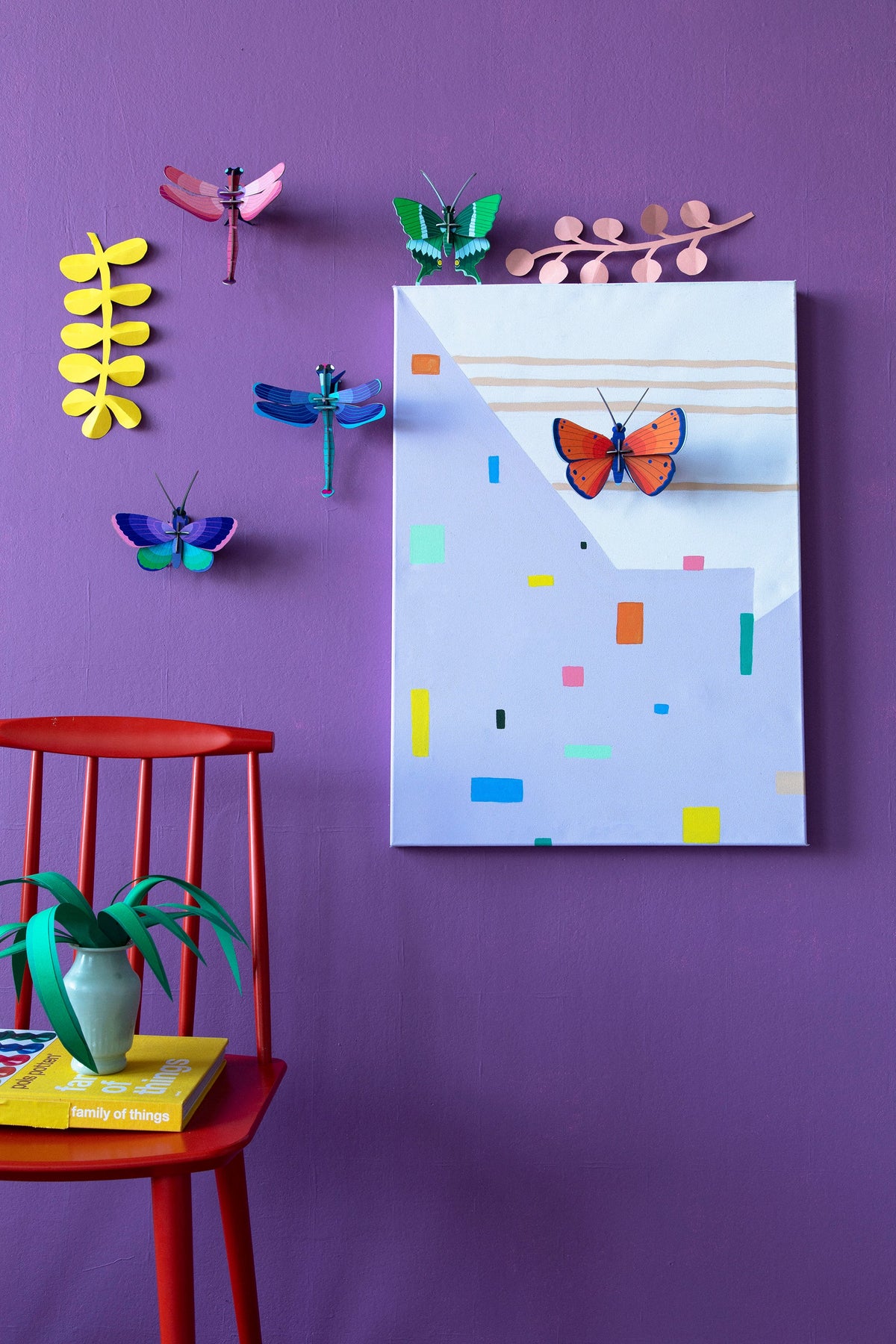 Ruby Dragonfly Craft Kit