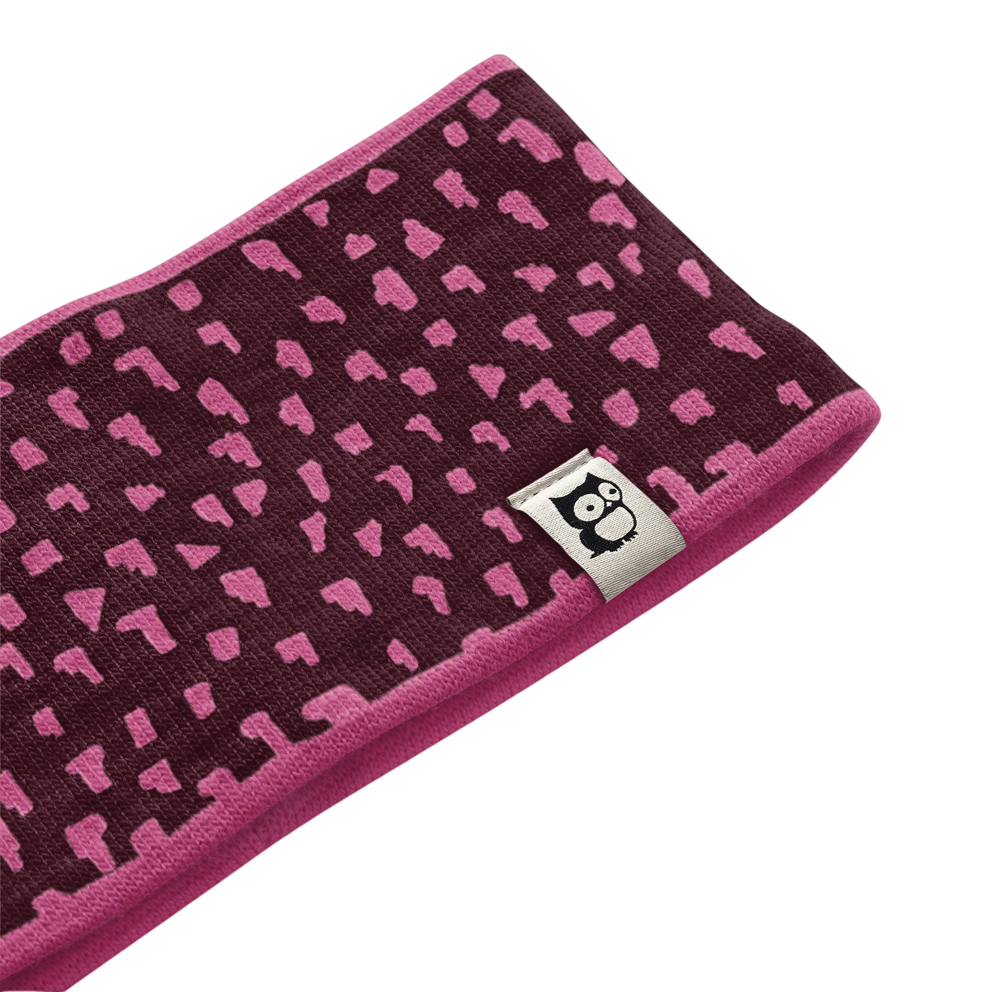 Stirnband Ciel Merino Tittles Mulberry / Taffy