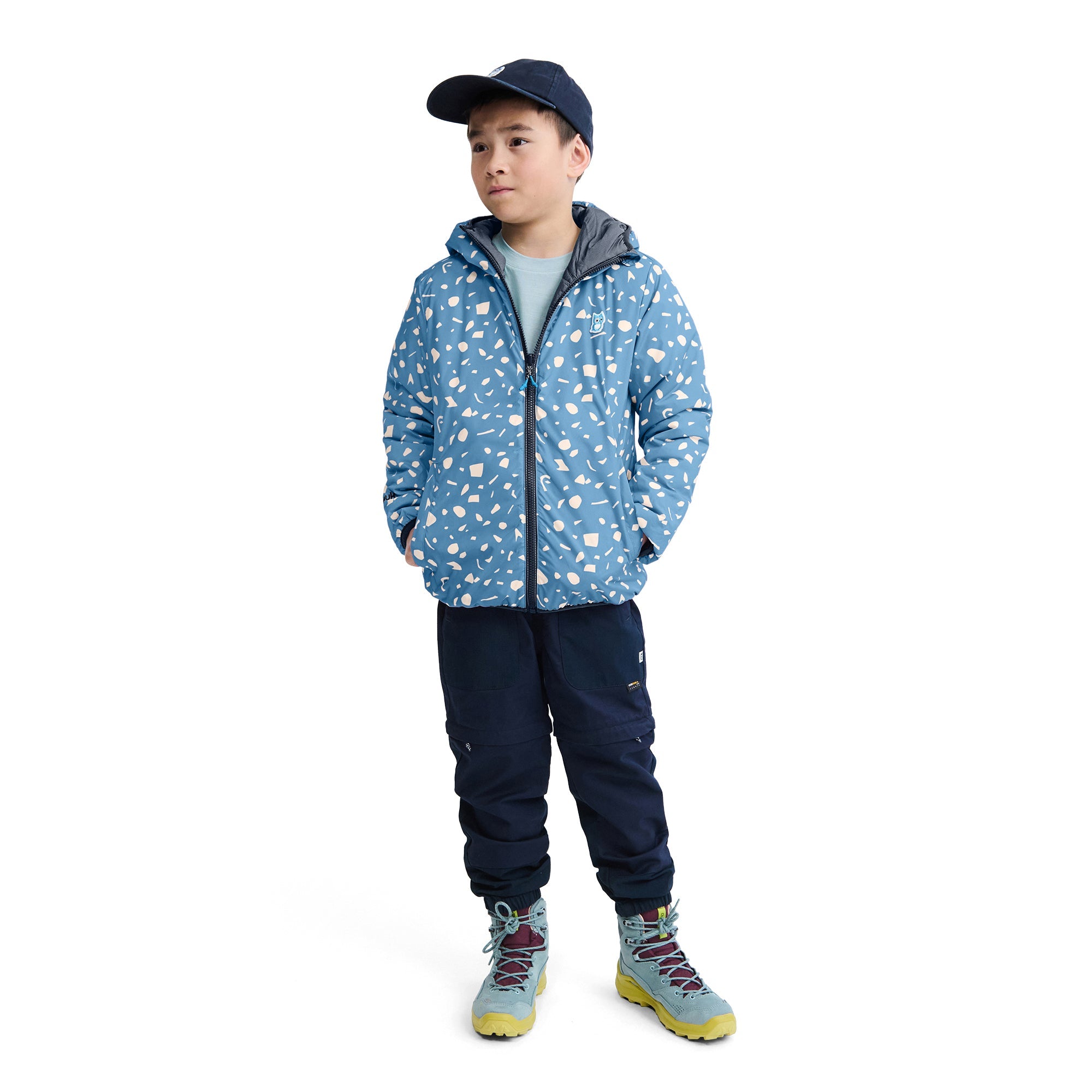 Veste réversible PrimaLoft Glow Underground True Navy / Corporate Blue