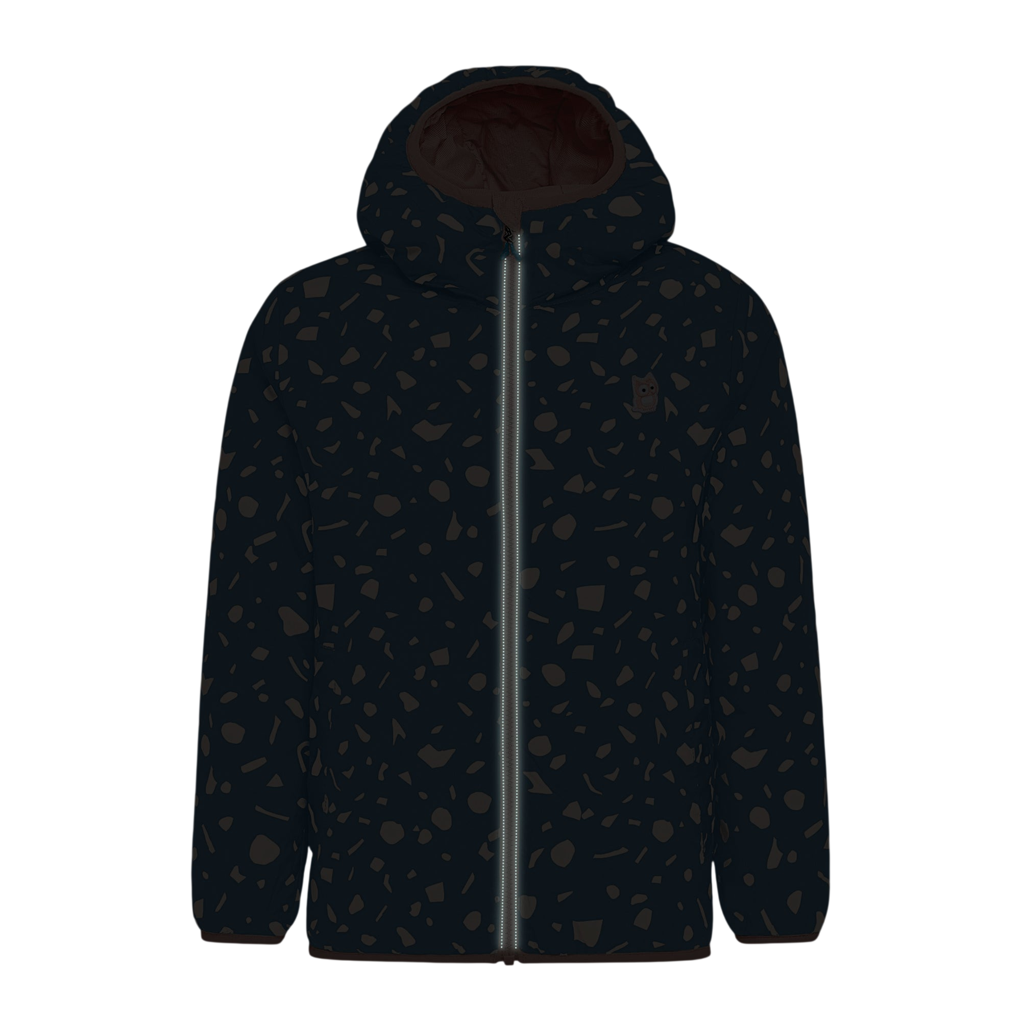 Wendbare Jacke PrimaLoft Glow Underground Sunset Rose / Corporate Blue