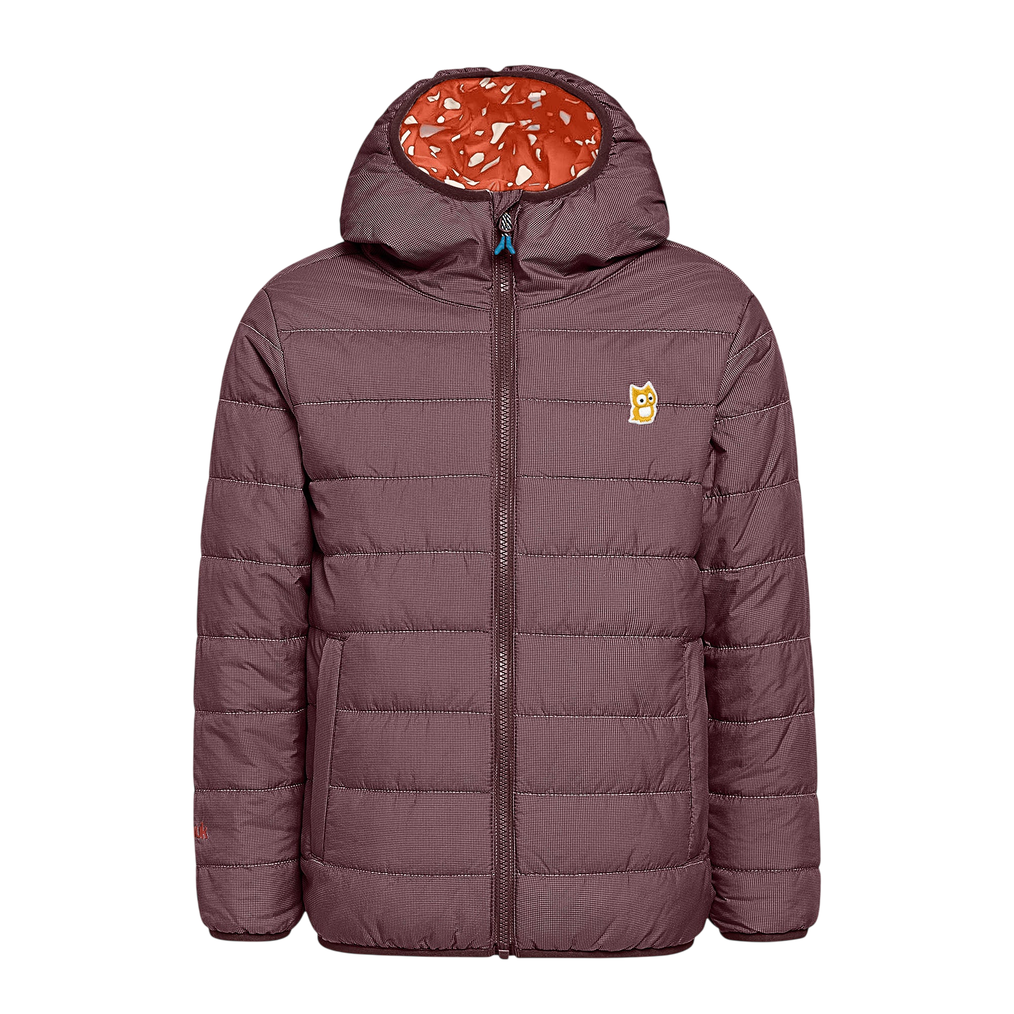 Reversible Jacket: PrimaLoft Glow Underground Mulberry / Amber