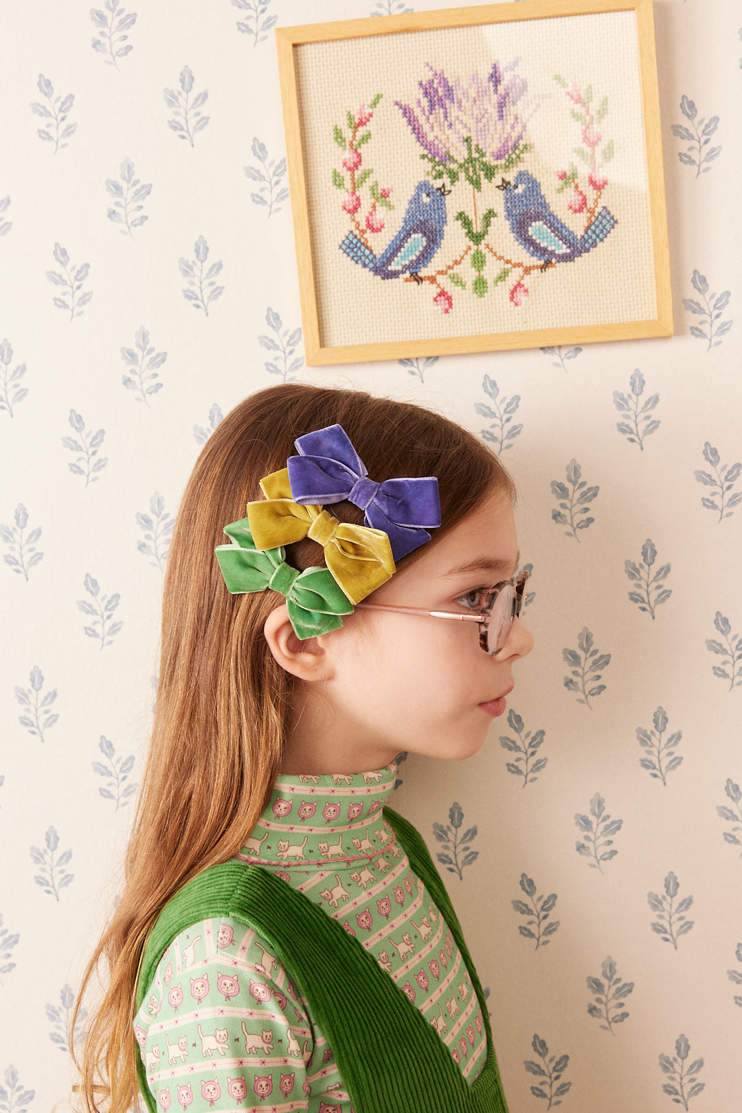 Blue Hair Clip