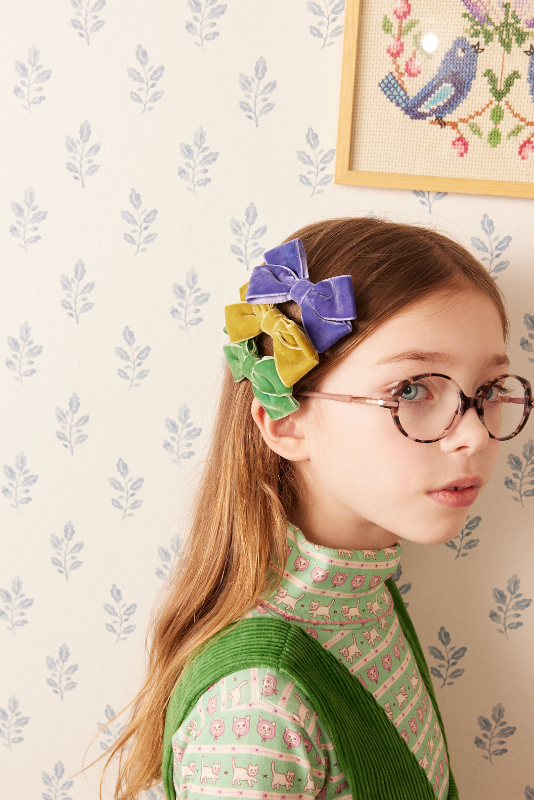 Blue Hair Clip