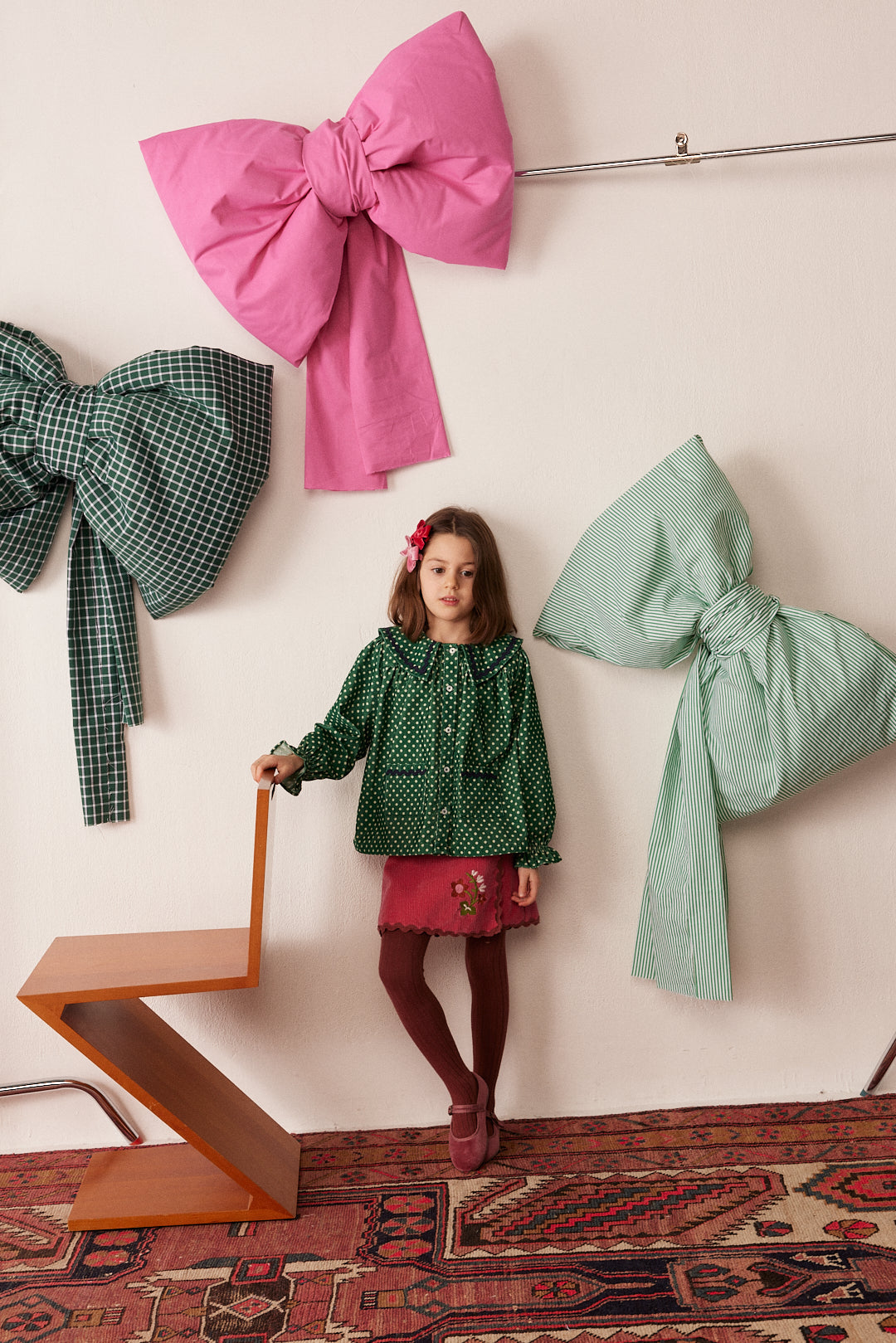 Flo Mint Dots Blouse