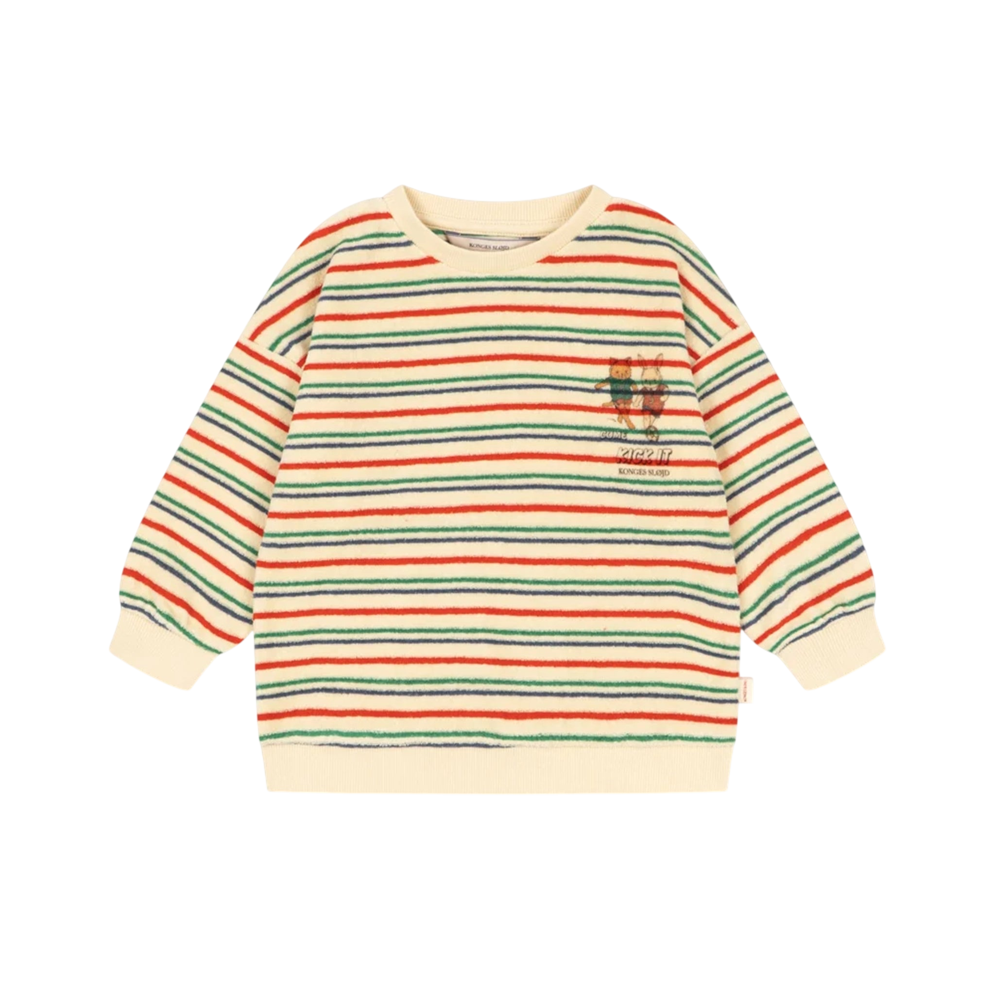 Sweatshirt Itty Kick Stripe